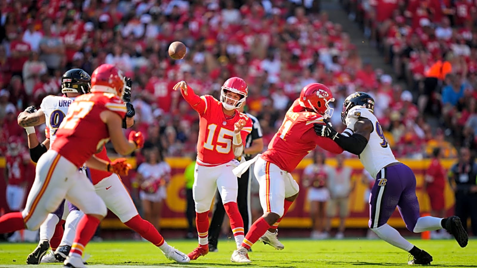 Kansas City Chiefs QB Patrick Mahomes&#39; record-breaking 250th career NFL touchdown earns special shoutout from adidas