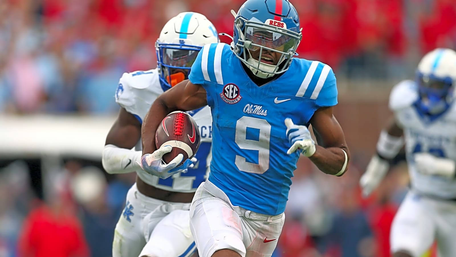 Star Ole Miss playmaker Tre Harris makes a pivotal career decision one week after entering contract holdout with Chargers