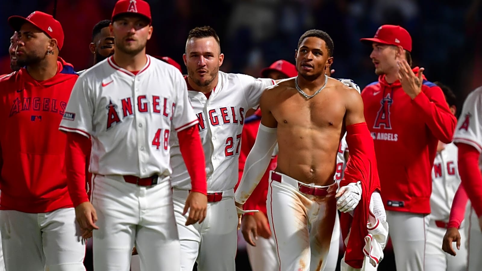 Angels&#39; Christian Moore Makes MLB History in 12th Game