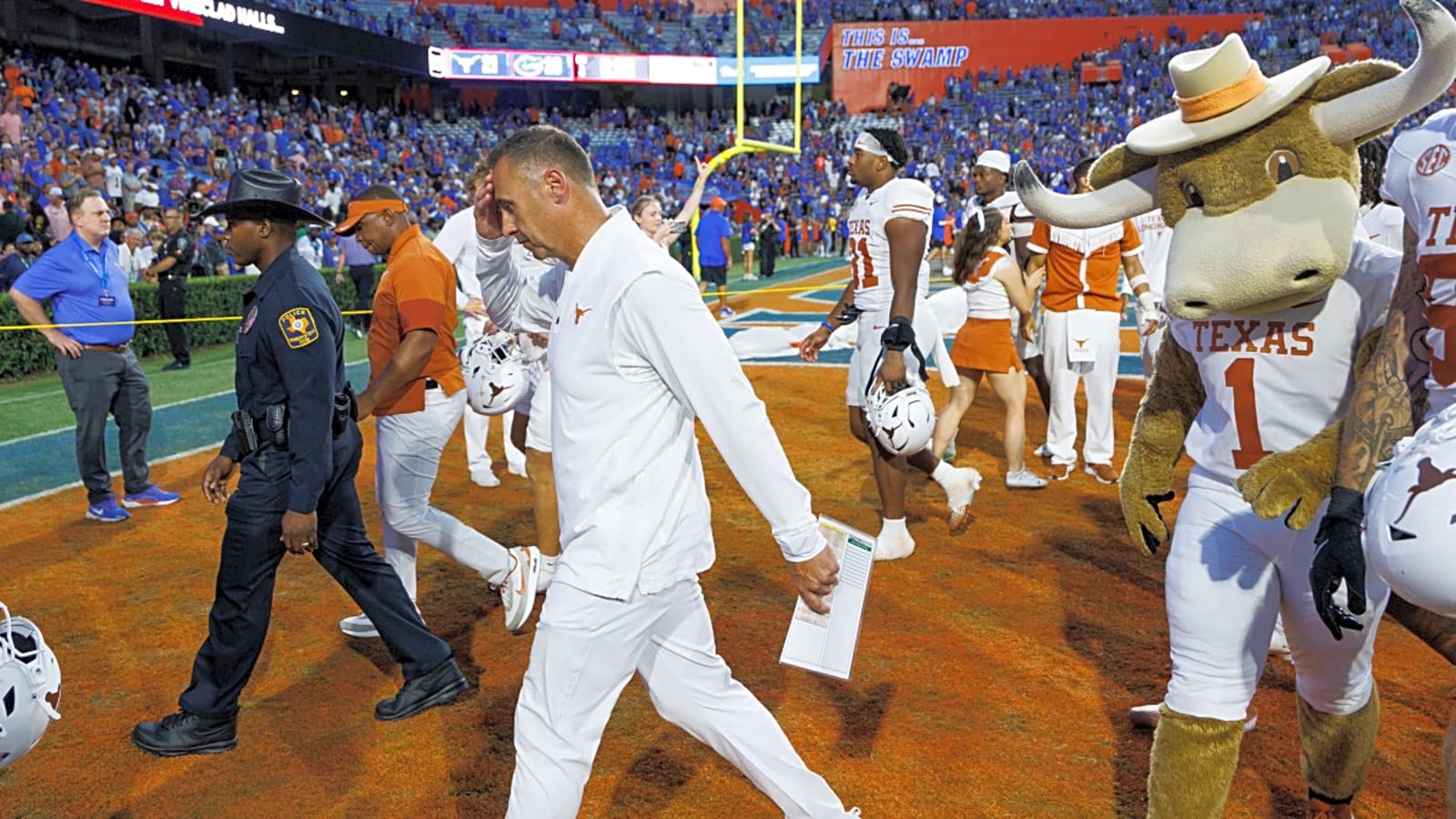 In search of a solution, Texas Longhorns HC Steve Sarkisian has a clear message for his team
