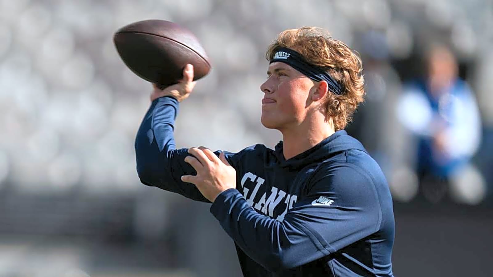 Giants Announce Jaxson Dart News on Sunday