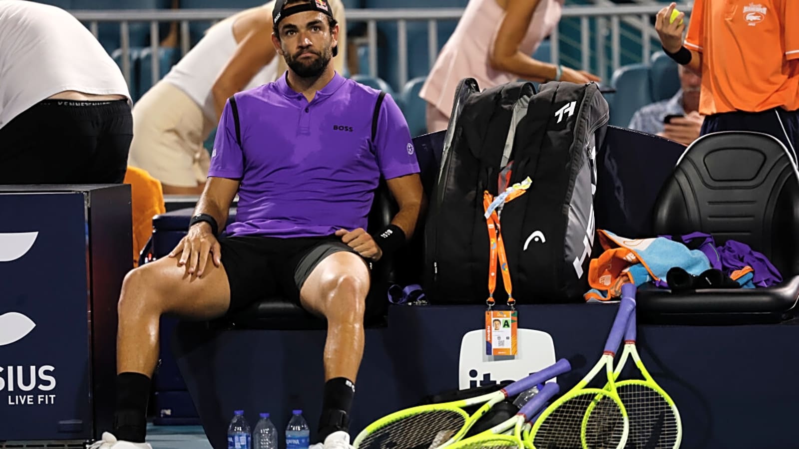 Matteo Berrettini Left in Tears After Retiring Against Casper Ruud at Italian Open