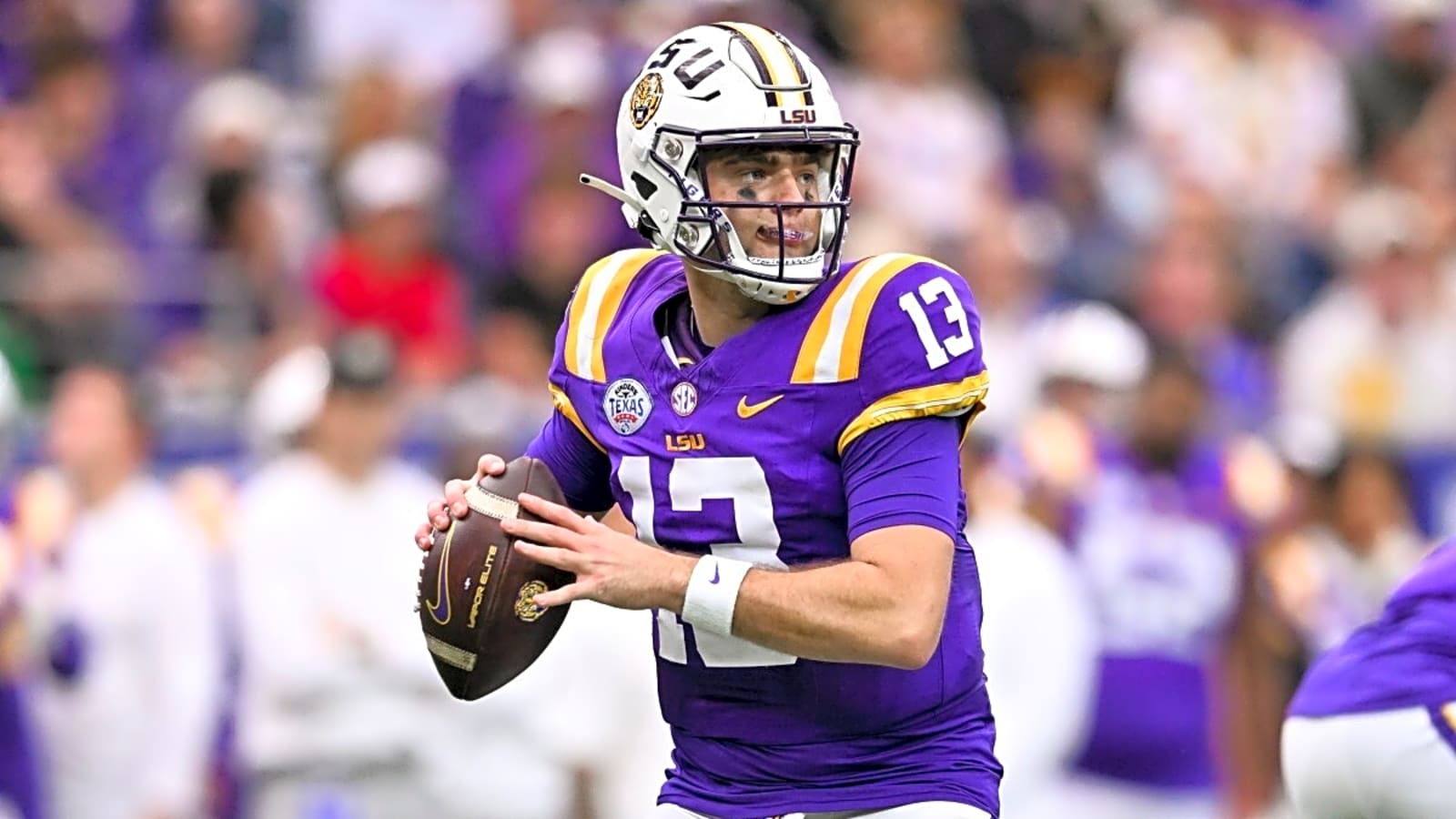 LSU Tigers QB Garrett Nussmeier receives shoutout from Arch Manning that fans probably didn&#39;t expect whatsoever
