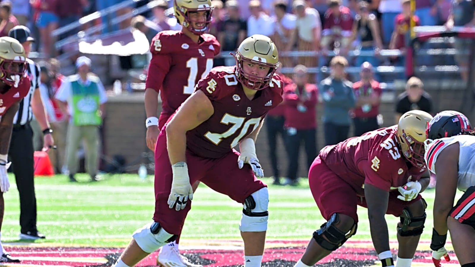 Bears Trade Down from 41, Select Boston College OT Ozzy Trapilo with 56th Pick in the 2025 NFL Draft