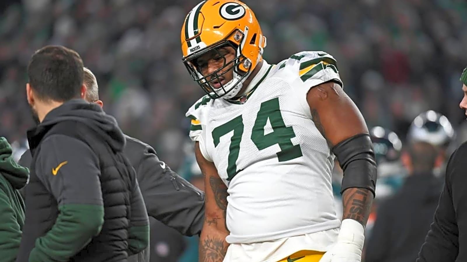 Green Bay Packers Elgton Jenkins Quiets The Noise Around Contract Holdout