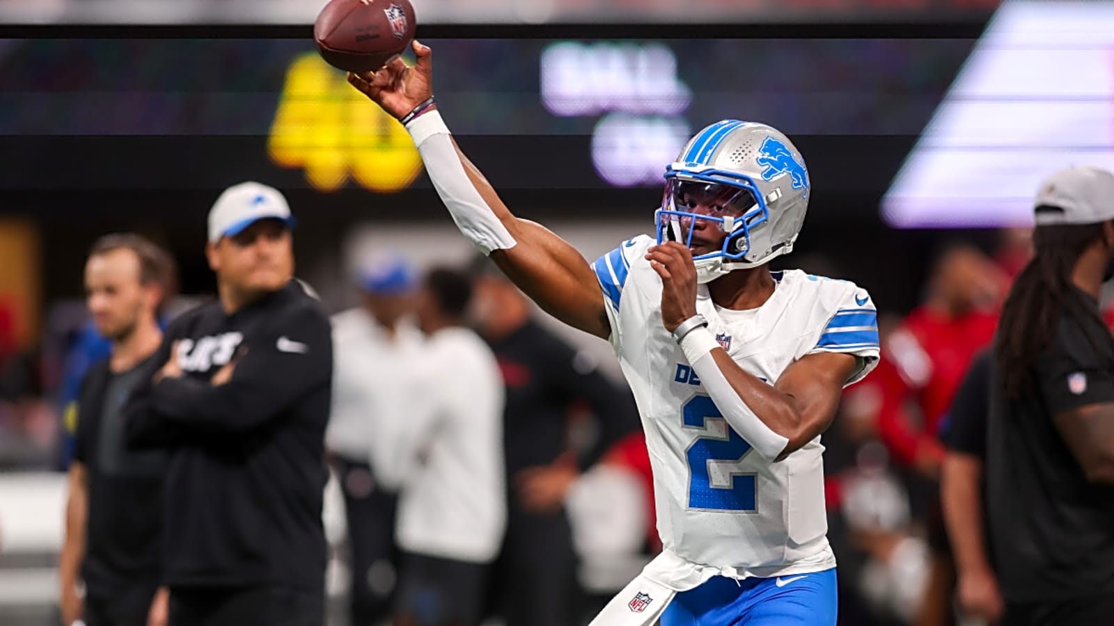 Trade proposal sends Hendon Hooker to the Saints in exchange for a young defensive lineman the Lions recently had interest in