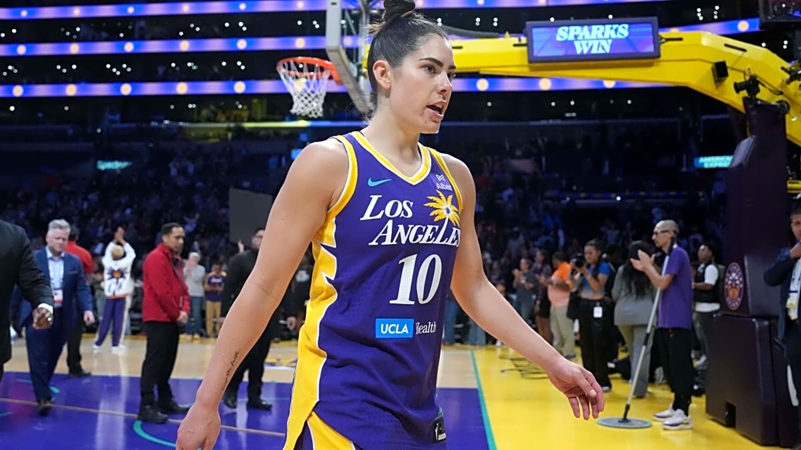 Sparks Teammate Breaks Silence on Viral Kelsey Plum Interaction with Fan
