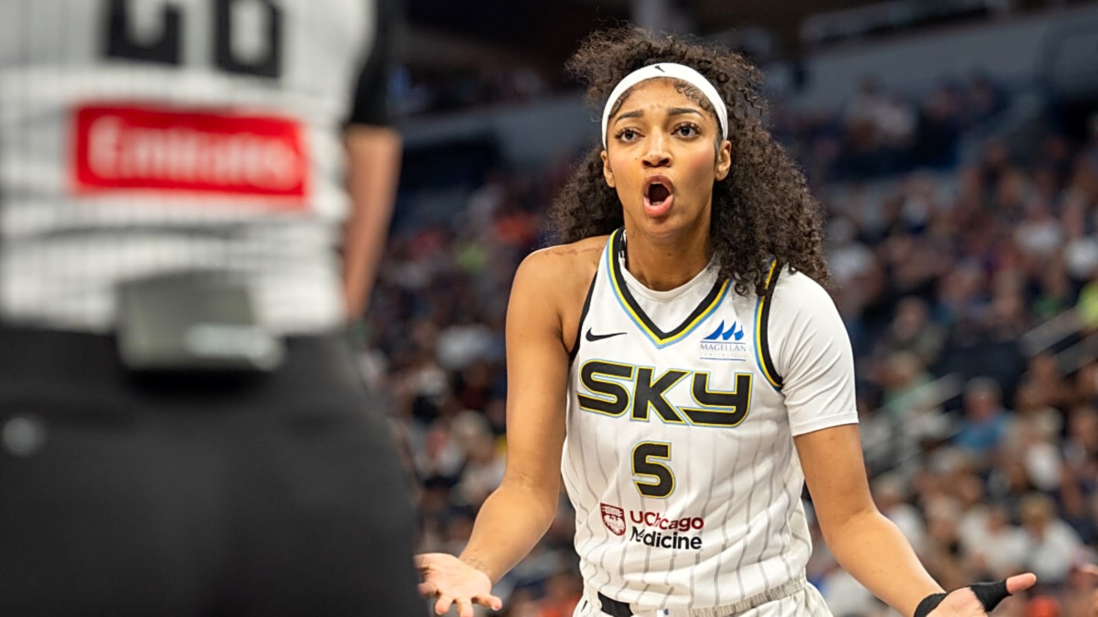 Angel Reese Bracing For Punishment After Sky-Lynx Game