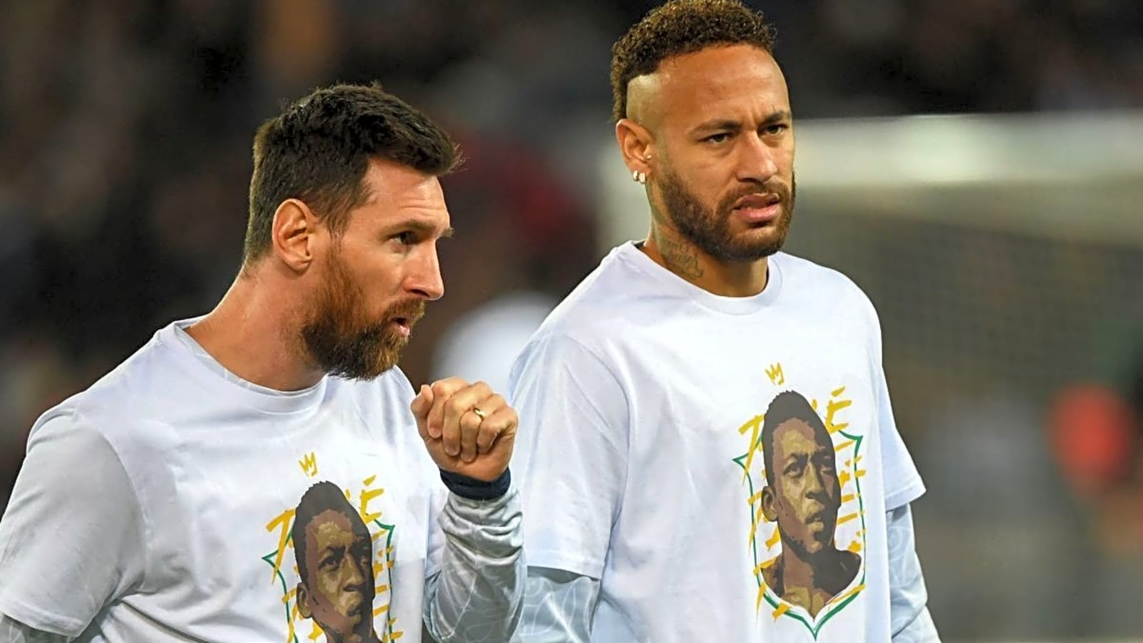 Neymar Jr. Teases Lionel Messi Move Outside MLS