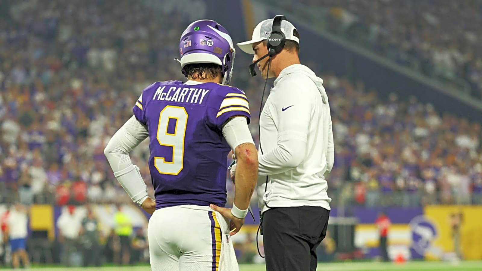 The idea of the Vikings sitting J.J. McCarthy already is beyond reckless and would reek of an Anthony Richardson-style malpractice