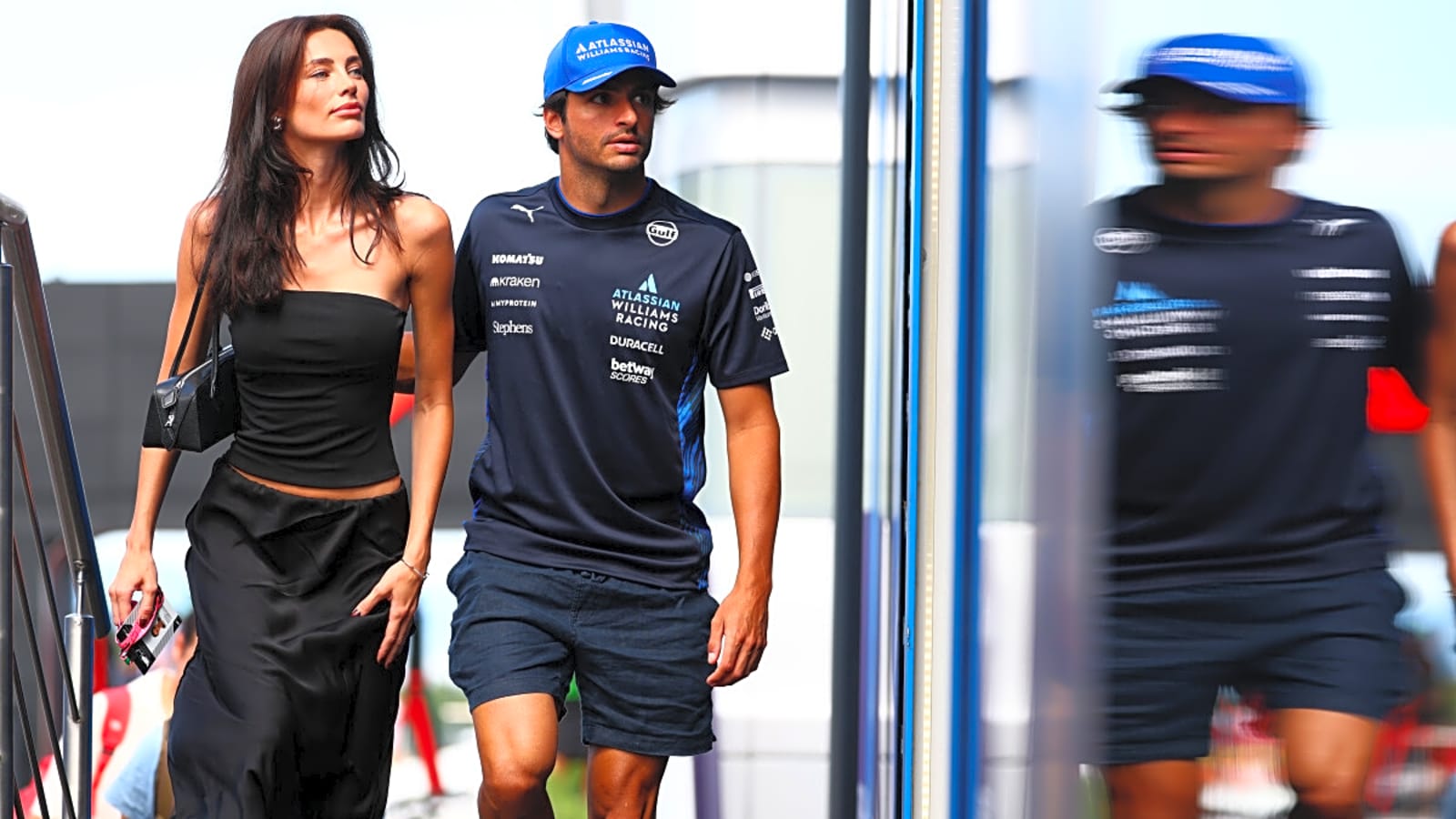 Carlos Sainz Makes Relationship Statement With Rebecca Donaldson in F1 Paddock
