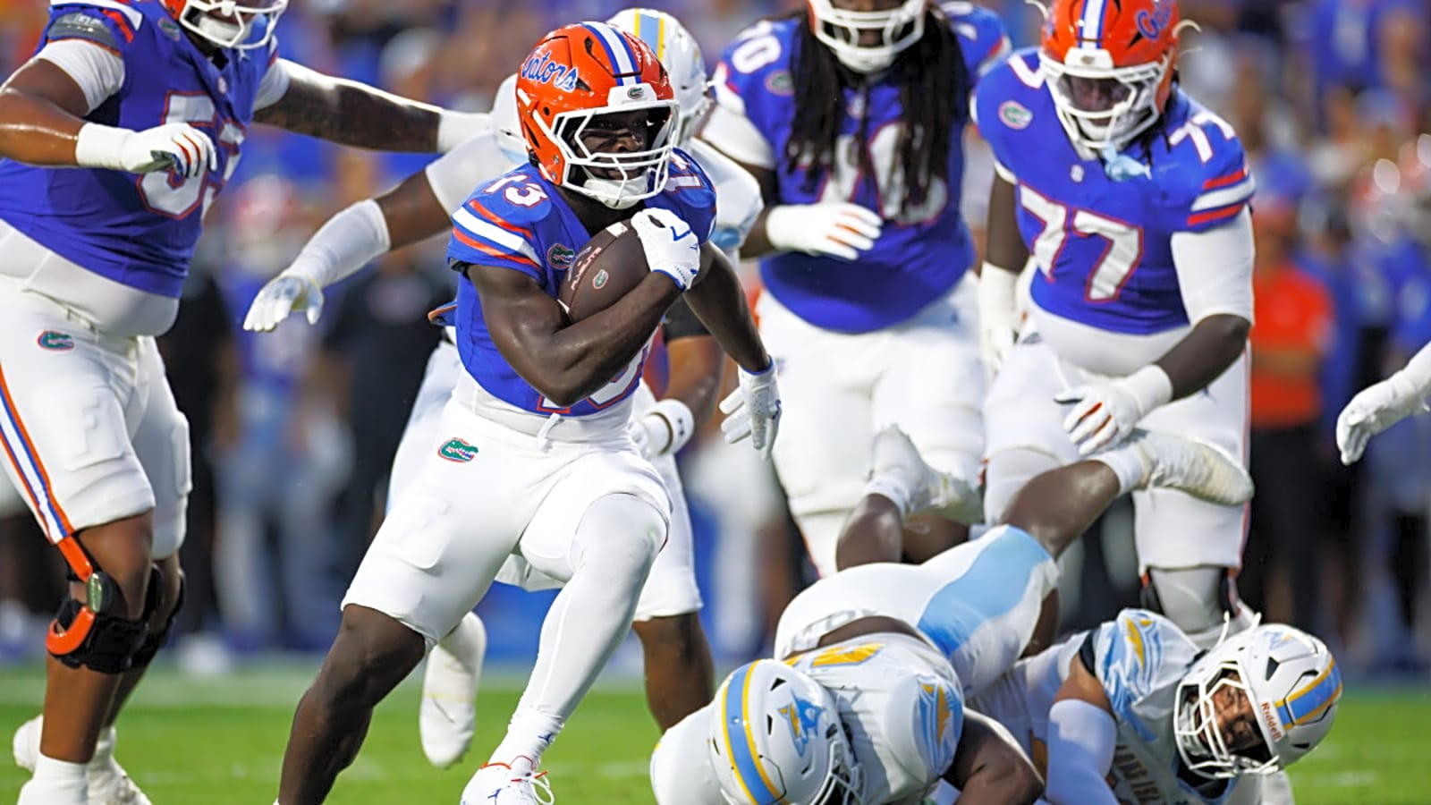 Gators RB Jadan Baugh has already taken next step into superstardom