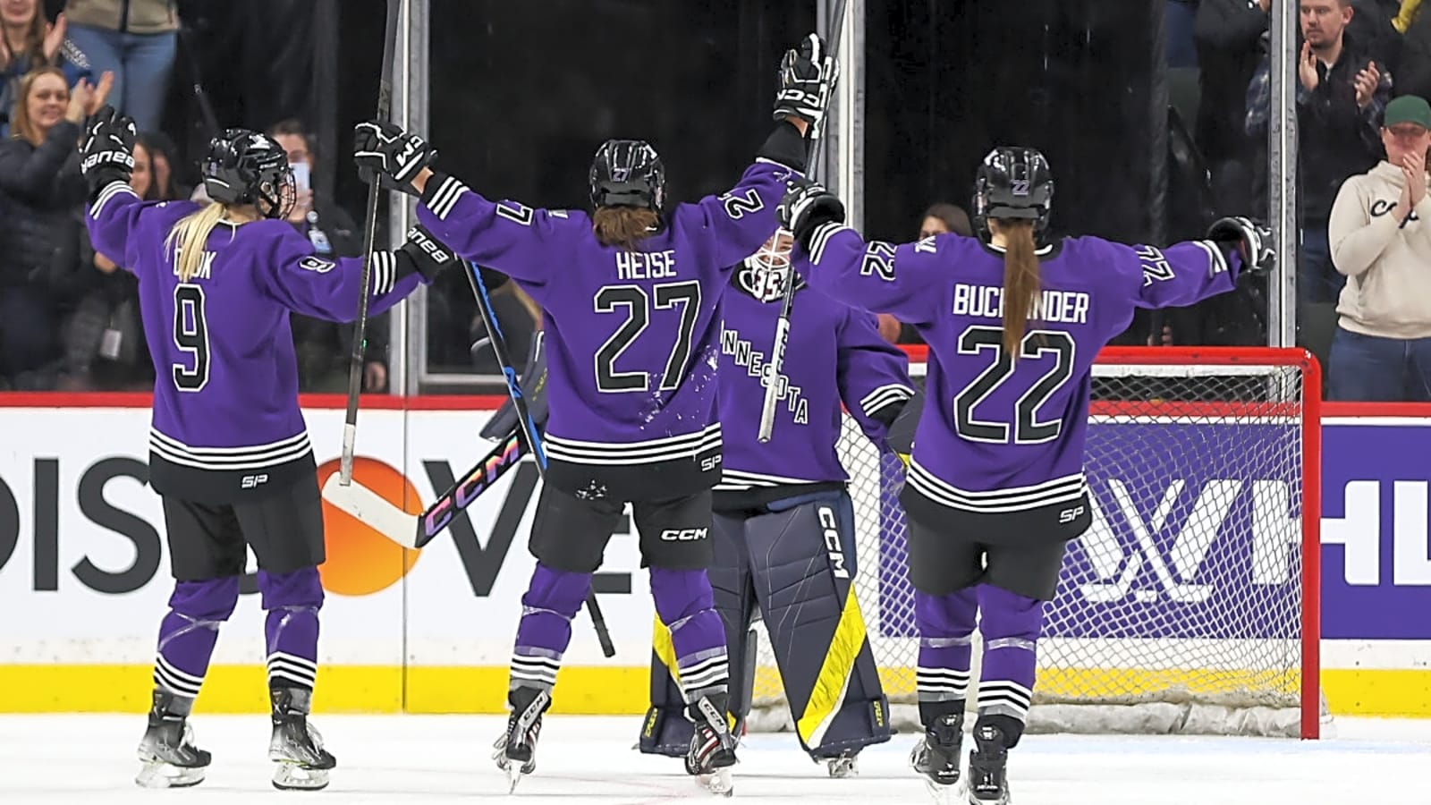 Schedule set for Minnesota Frost&#39;s 2025 PWHL Finals