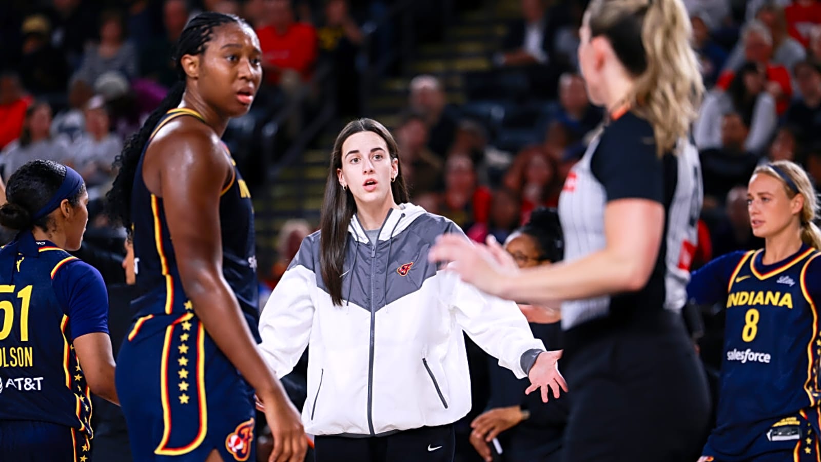 Caitlin Clark Sends Strong Two-Word Message to Aliyah Boston After Fever Loss