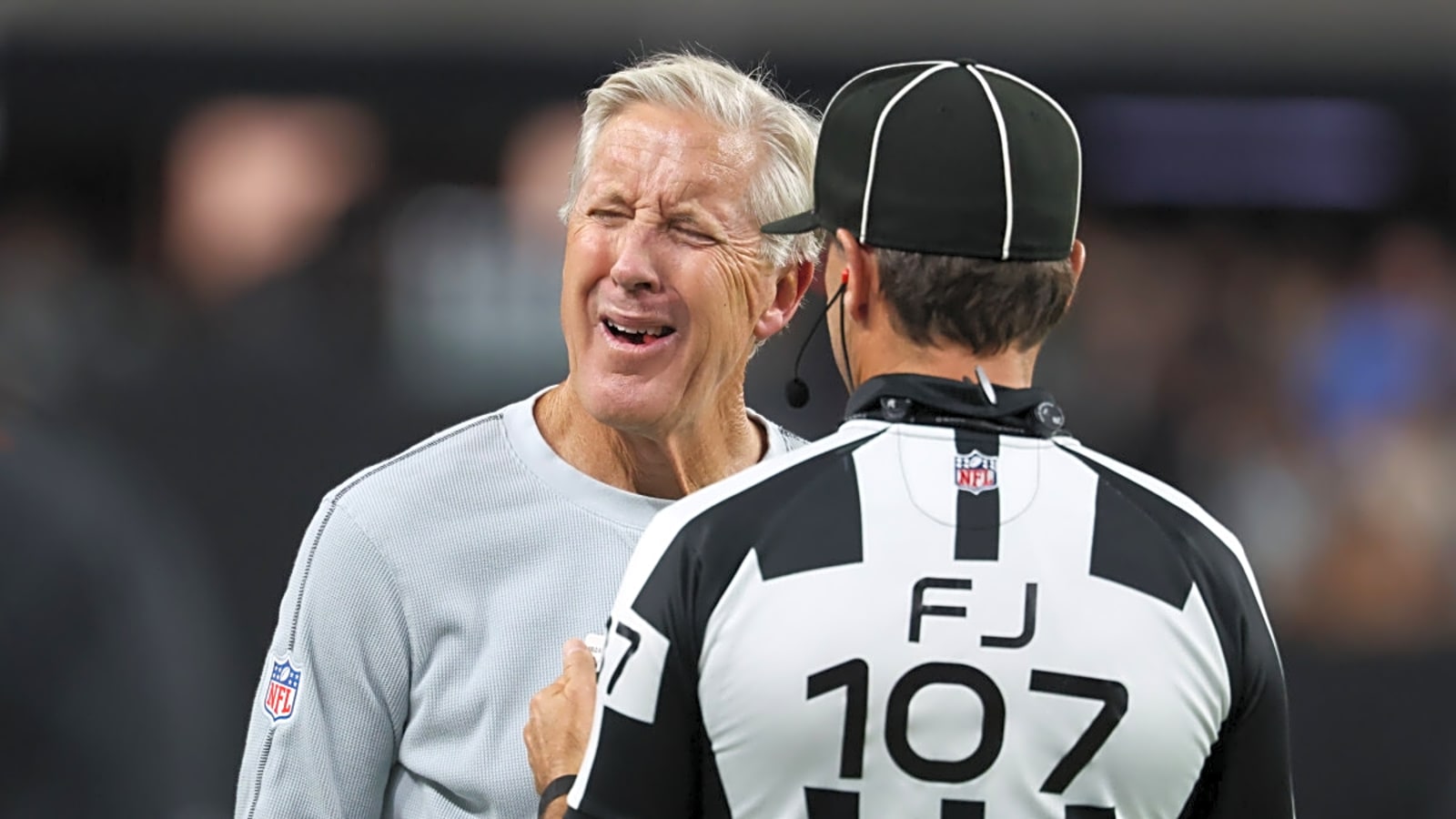 Las Vegas Raiders HC Pete Carroll revealed why one plan for their game vs. the Colts changed at the last minute