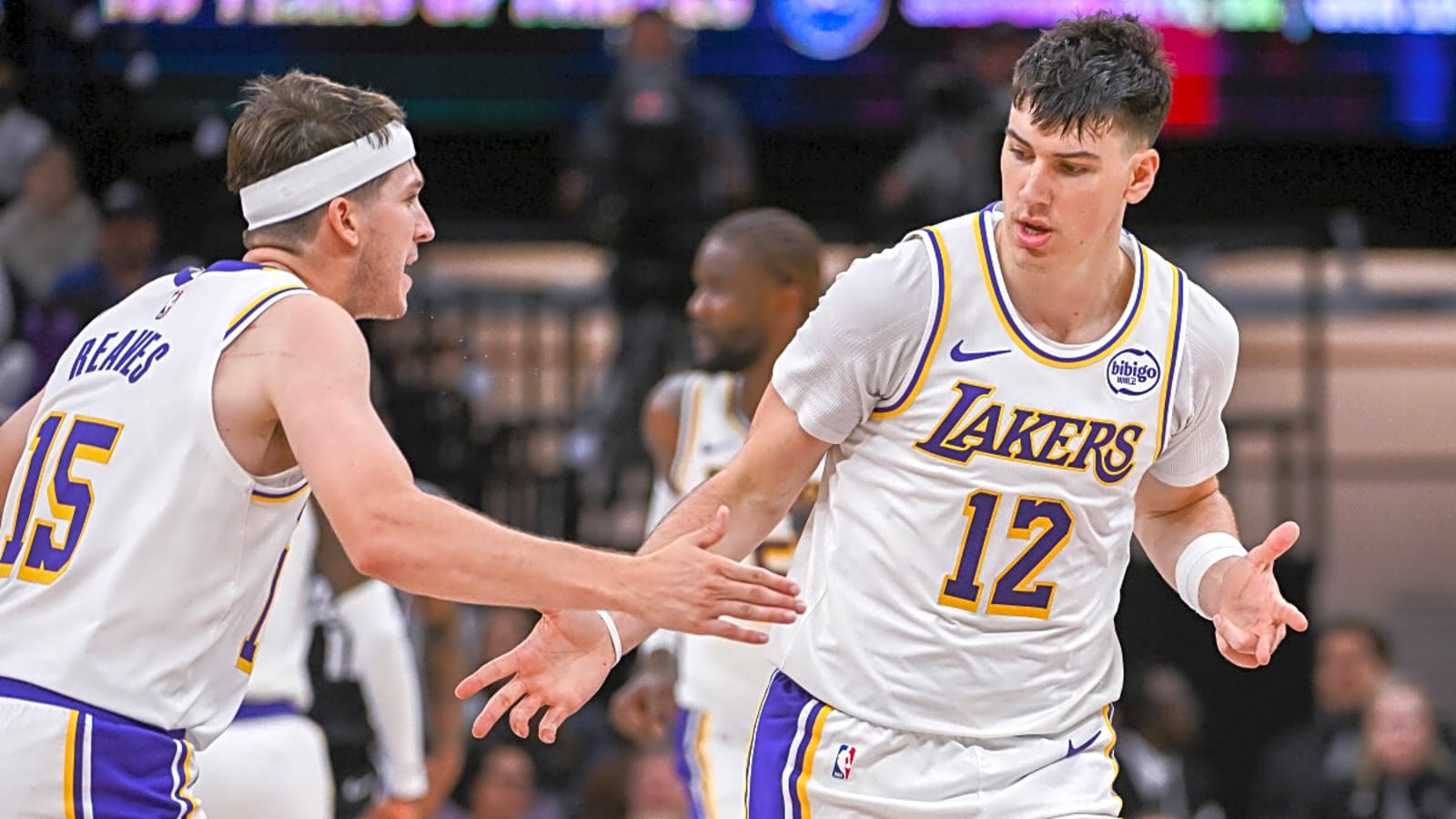 Lakers&#39; Jake LaRavia Responds to Anthony Edwards&#39; Claim