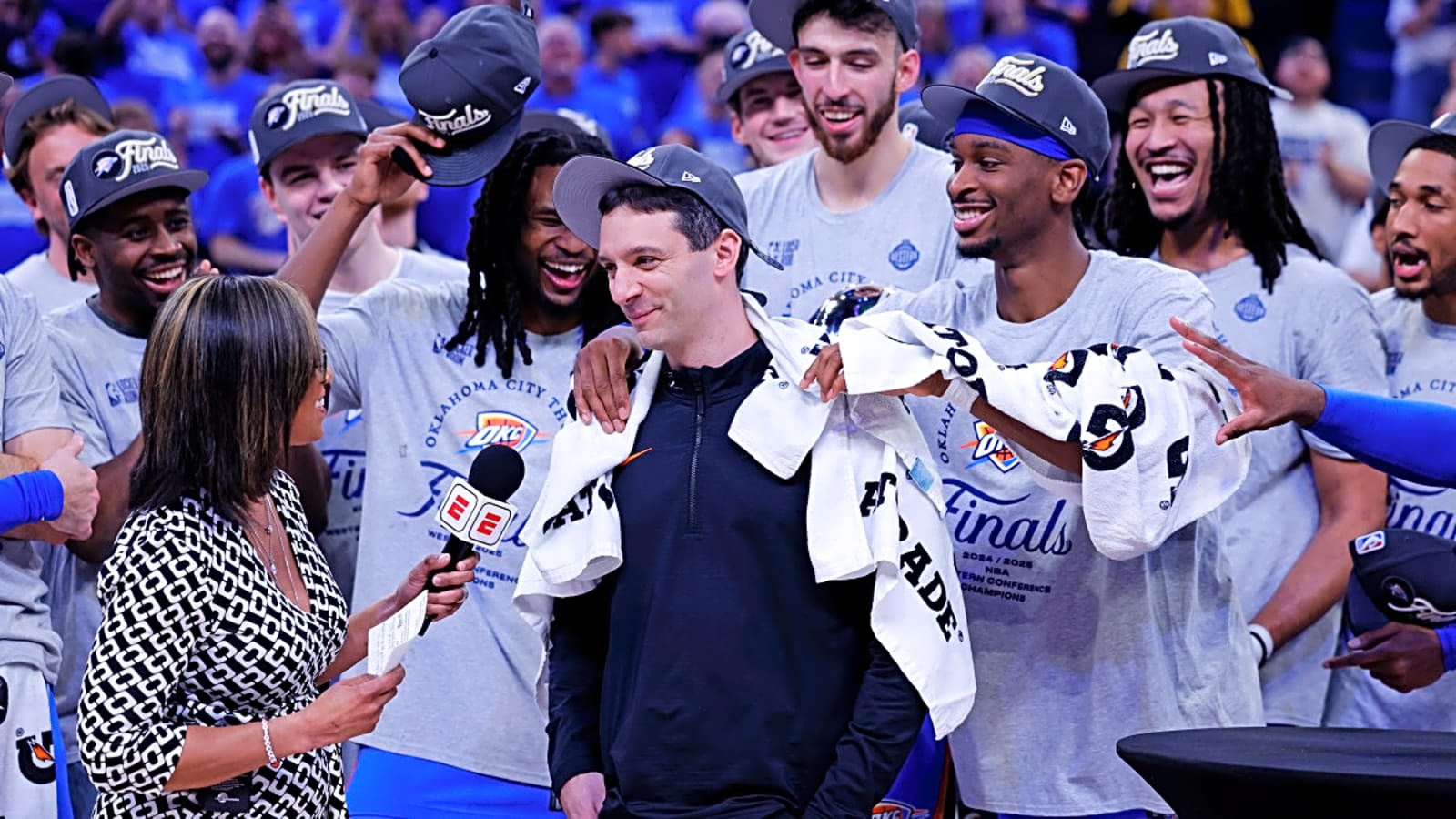 Thunder Coach Mark Daigneault Calls His Players 'Idiots' After Advancing to NBA Finals
