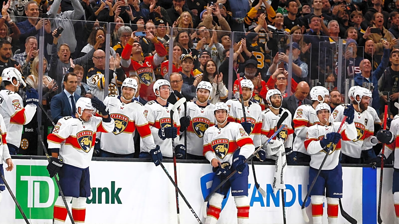 Panthers' Brad Marchand Breaks Down During Emotional Return to Boston