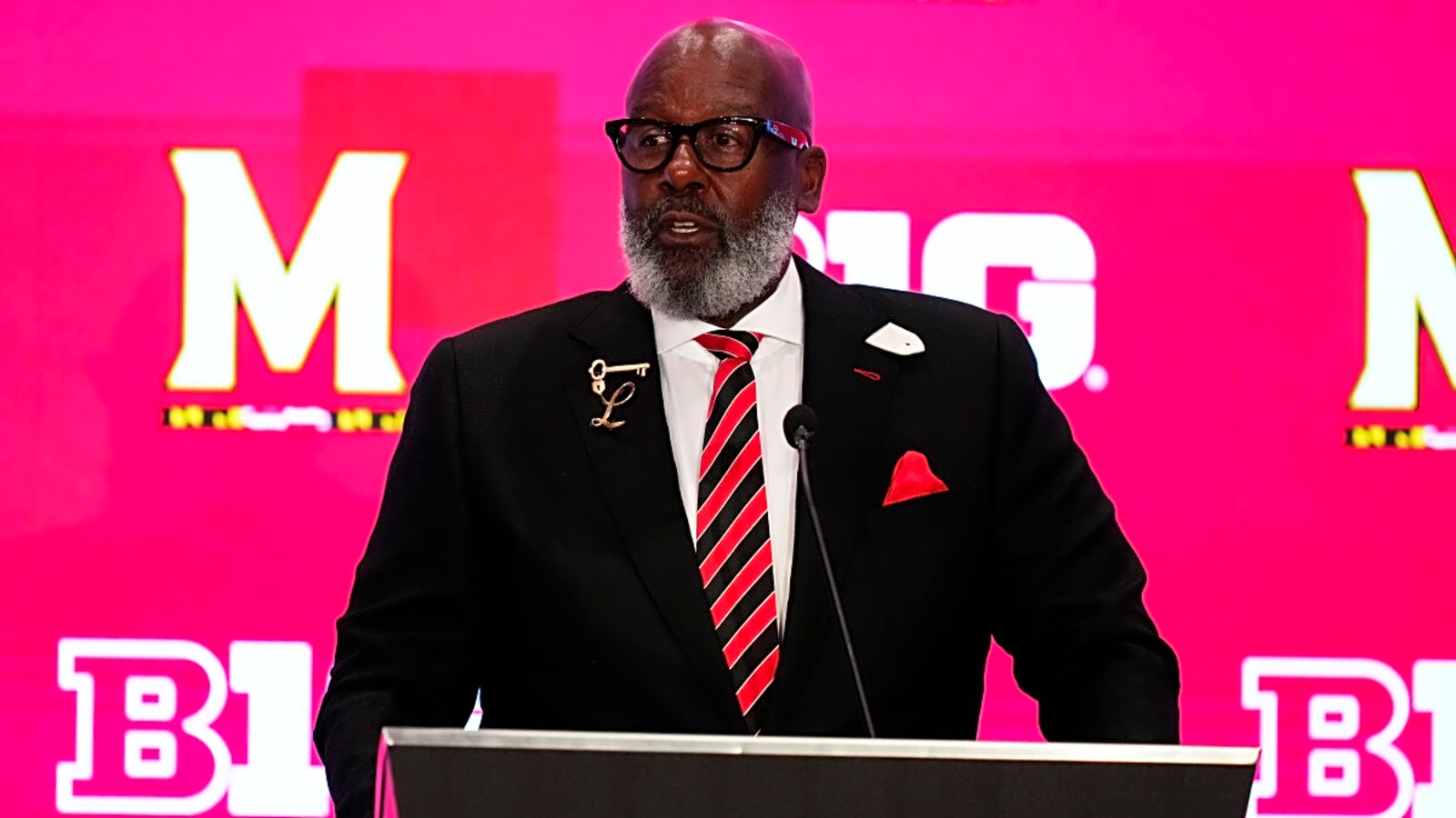Big Ten Media Days: Maryland Head Coach Mike Locksley Admits to Losing Locker Room