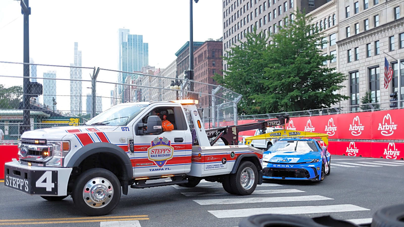 Denny Hamlin Crew Chief Explains Why Driver Was So Upset at Chicago