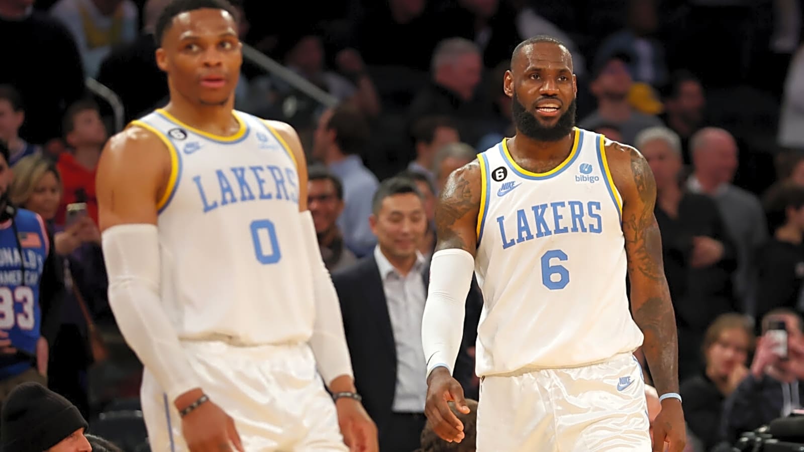 LeBron James Reacts to Russell Westbrook News on Sunday