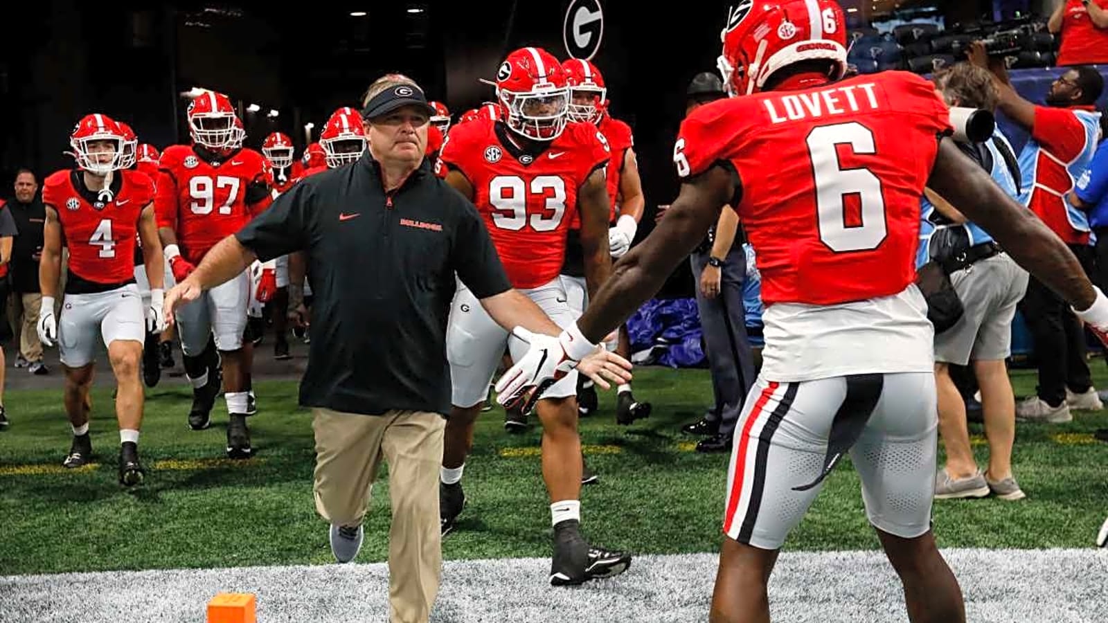 Kirby Smart and Georgia Bulldogs closing in on elite recruit that could give them the best offensive line class in the nation