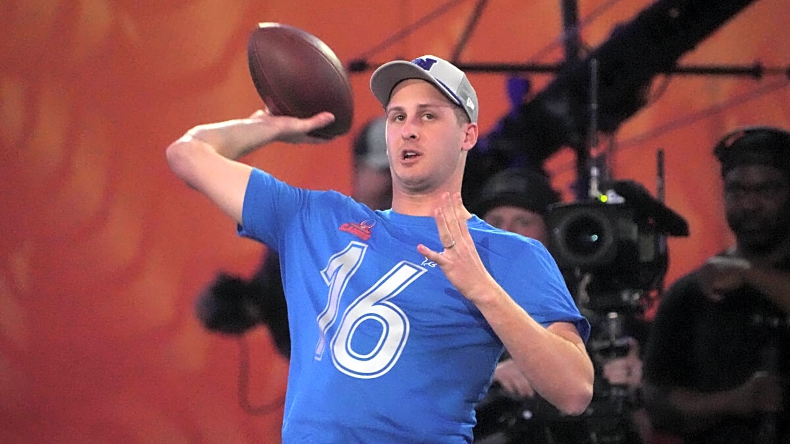 Jared Goff may have helped train the Detroit Lions&#39; quarterback of the future last weekend