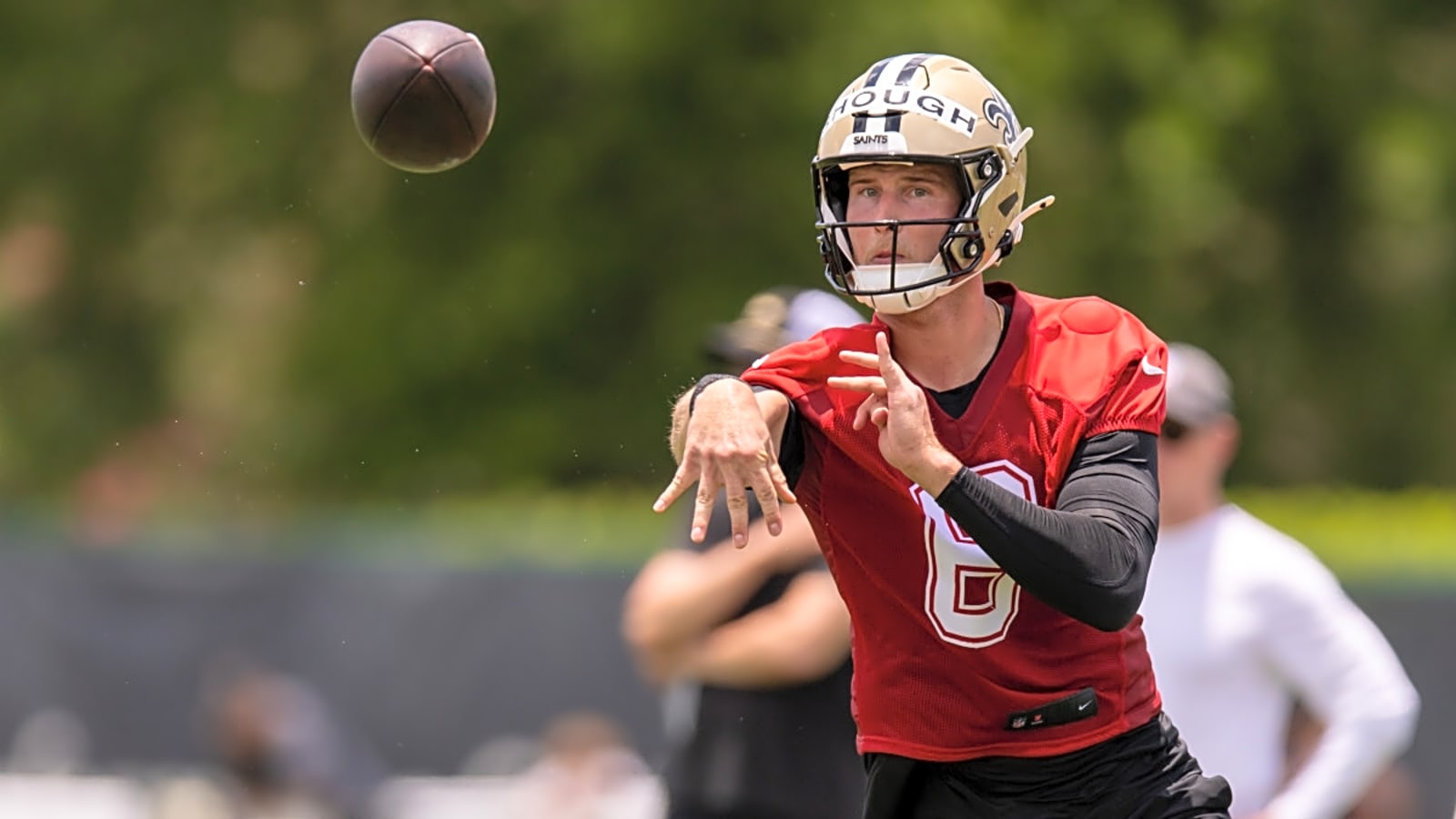 Tyler Shough cleverly burns former Saints player and proves he has New Orleans’ back on a topic near and dear to the city&#39;s heart