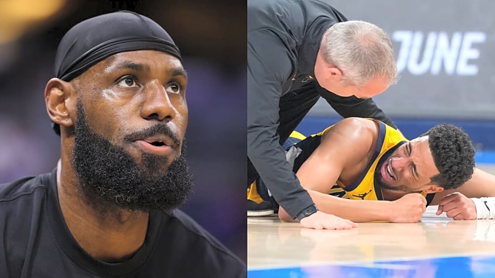 LeBron James Had One Word After Tyrese Haliburton&#39;s Game 7 Injury