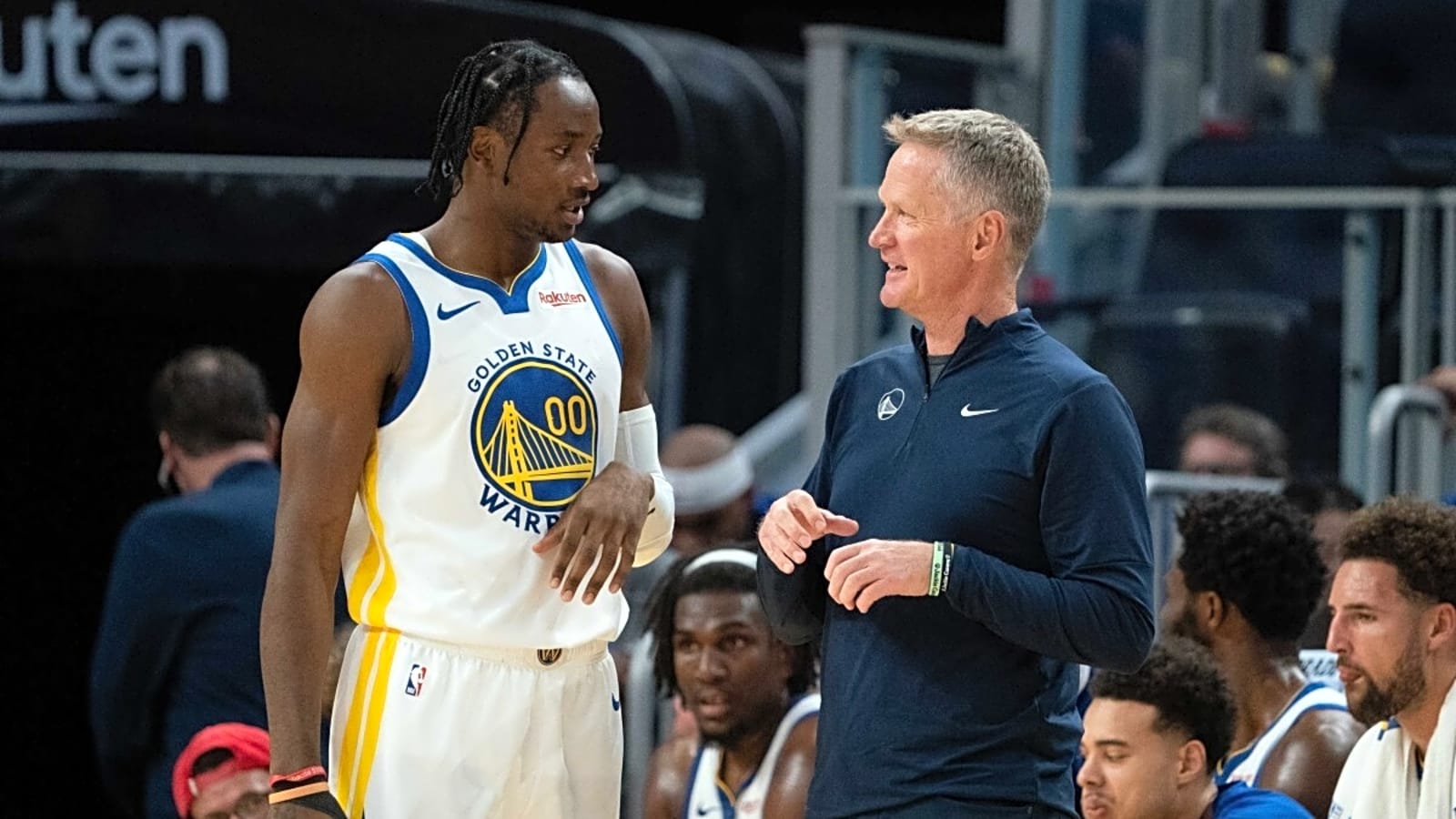 Kendrick Perkins Makes Major Jonathan Kuminga Statement, Takes Shot at Warriors&#39; Steve Kerr During Timberwolves Series