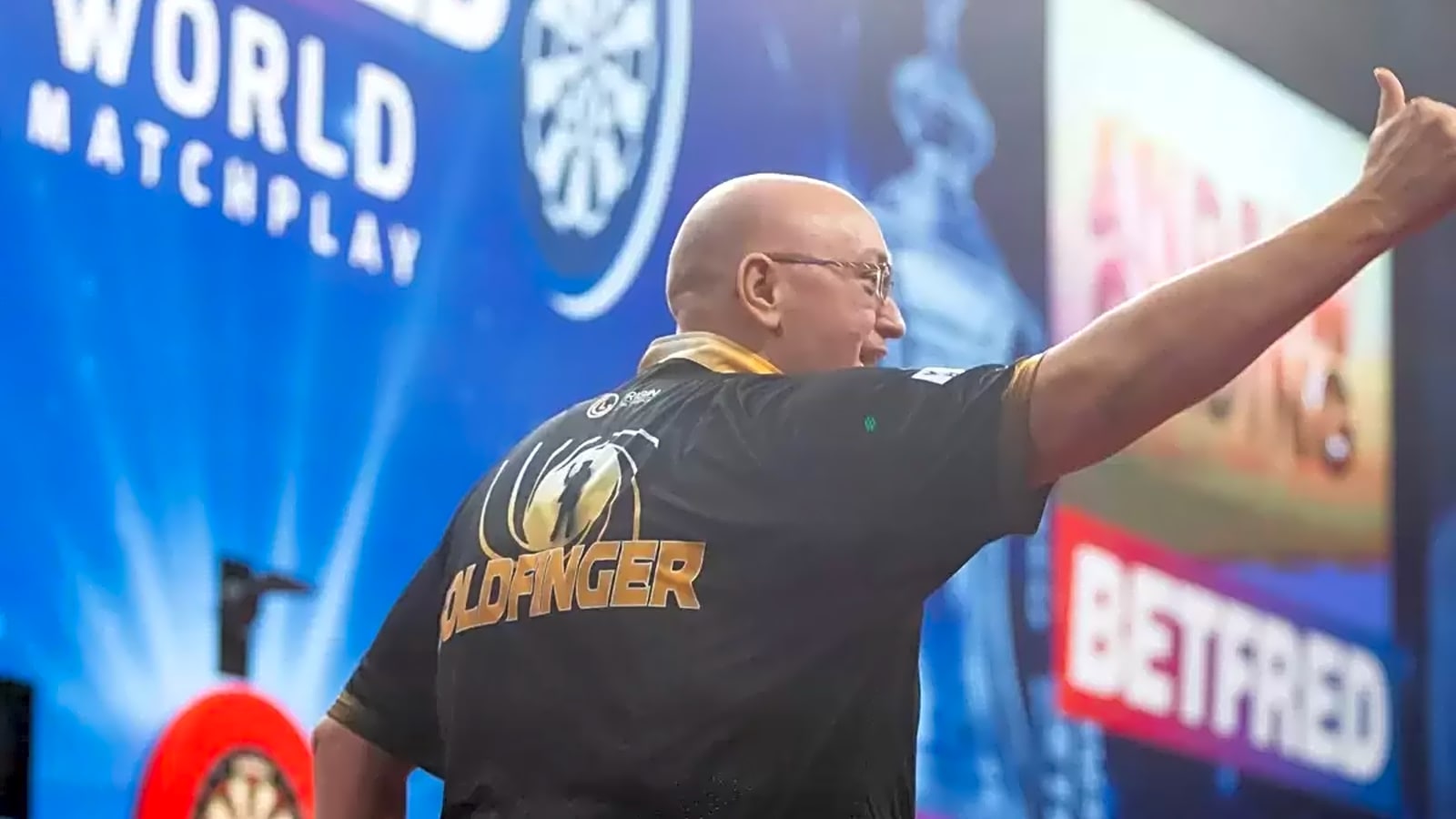 'Next time I won't be so nervous' - Andrew Gilding vows to get nine-darter after wiring D12 in thrilling World Matchplay win over Damon Heta