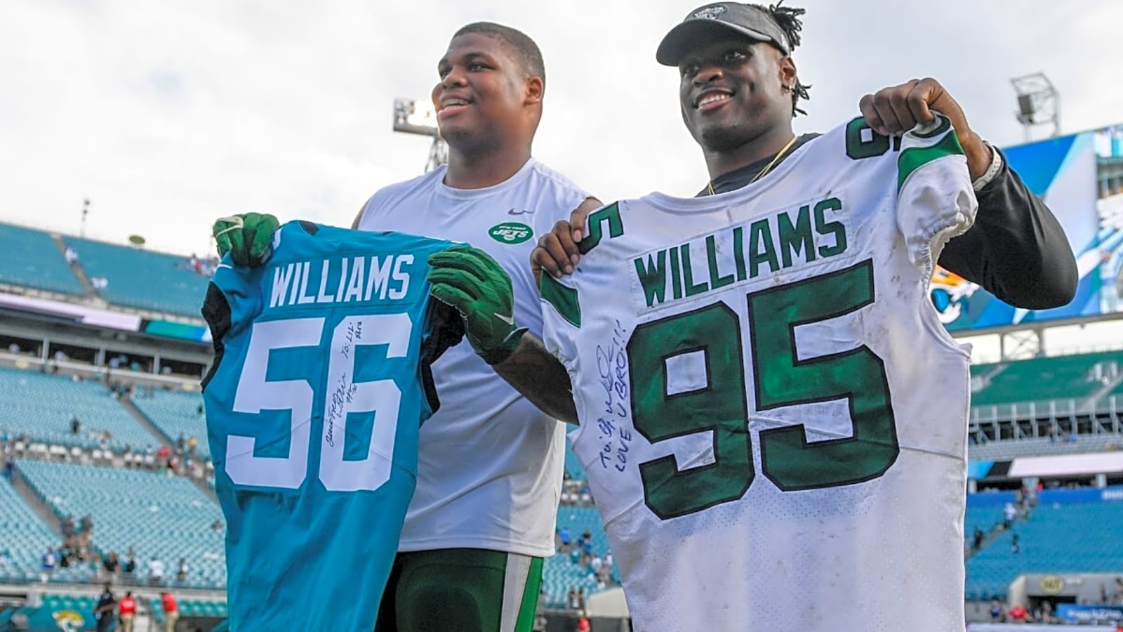 Williams brothers aim to make NFL history with the New York Jets