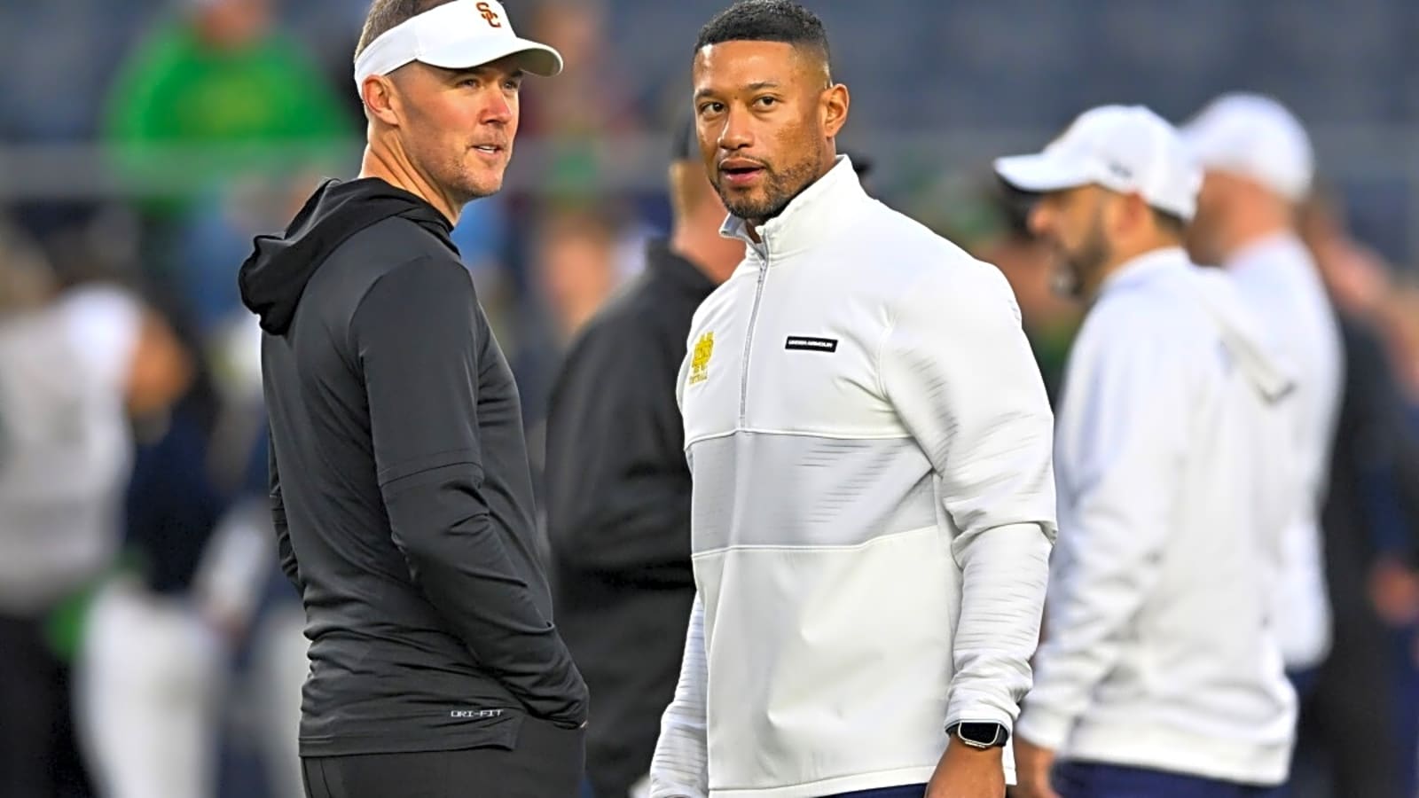 Lincoln Riley Catching Heat After Marcus Freeman’s USC-Notre Dame Comments