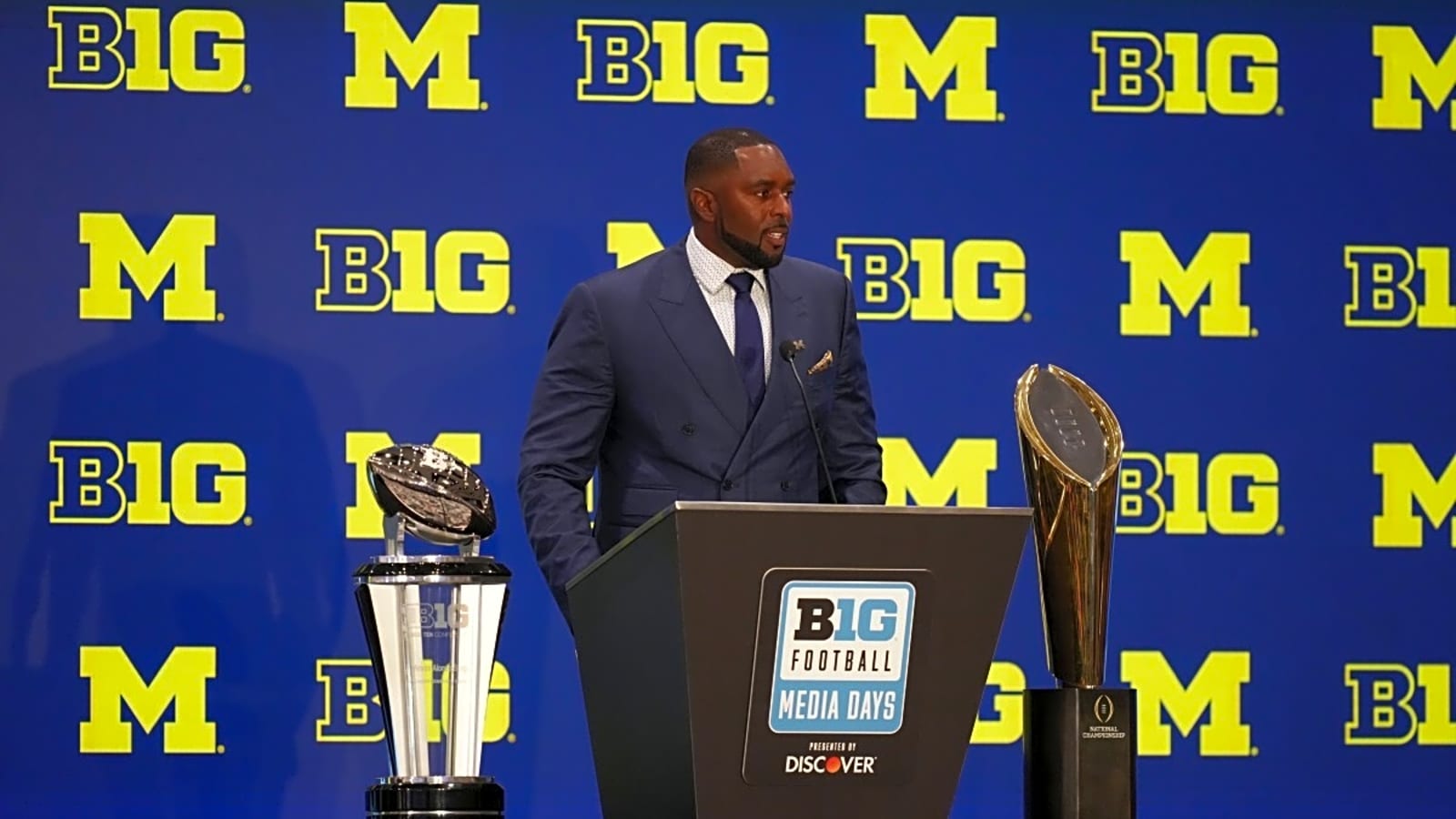 Michigan&#39;s Sherrone Moore could see further adjustments to suspension that favor Wolverines