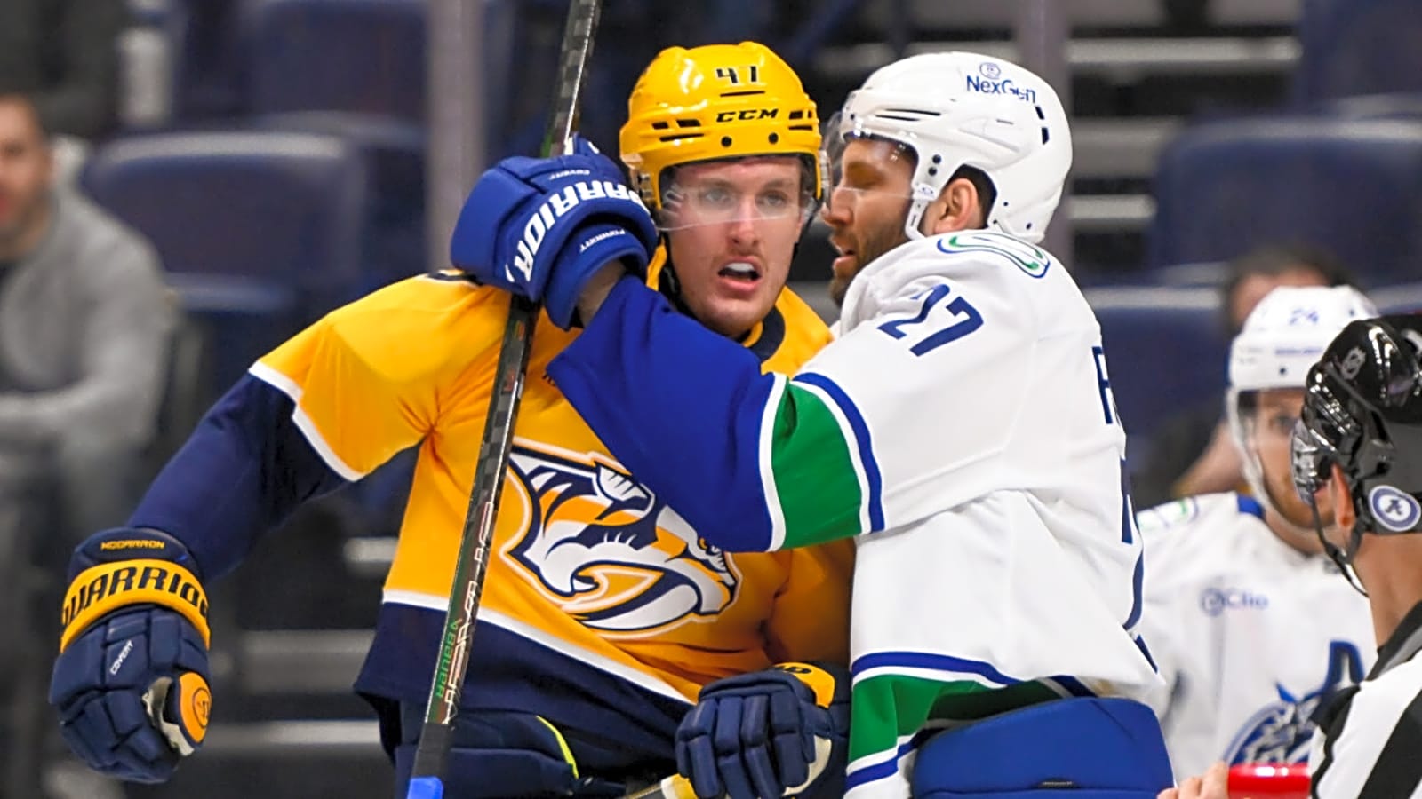 NHL Makes Scoring Change After Canucks-Predators Game