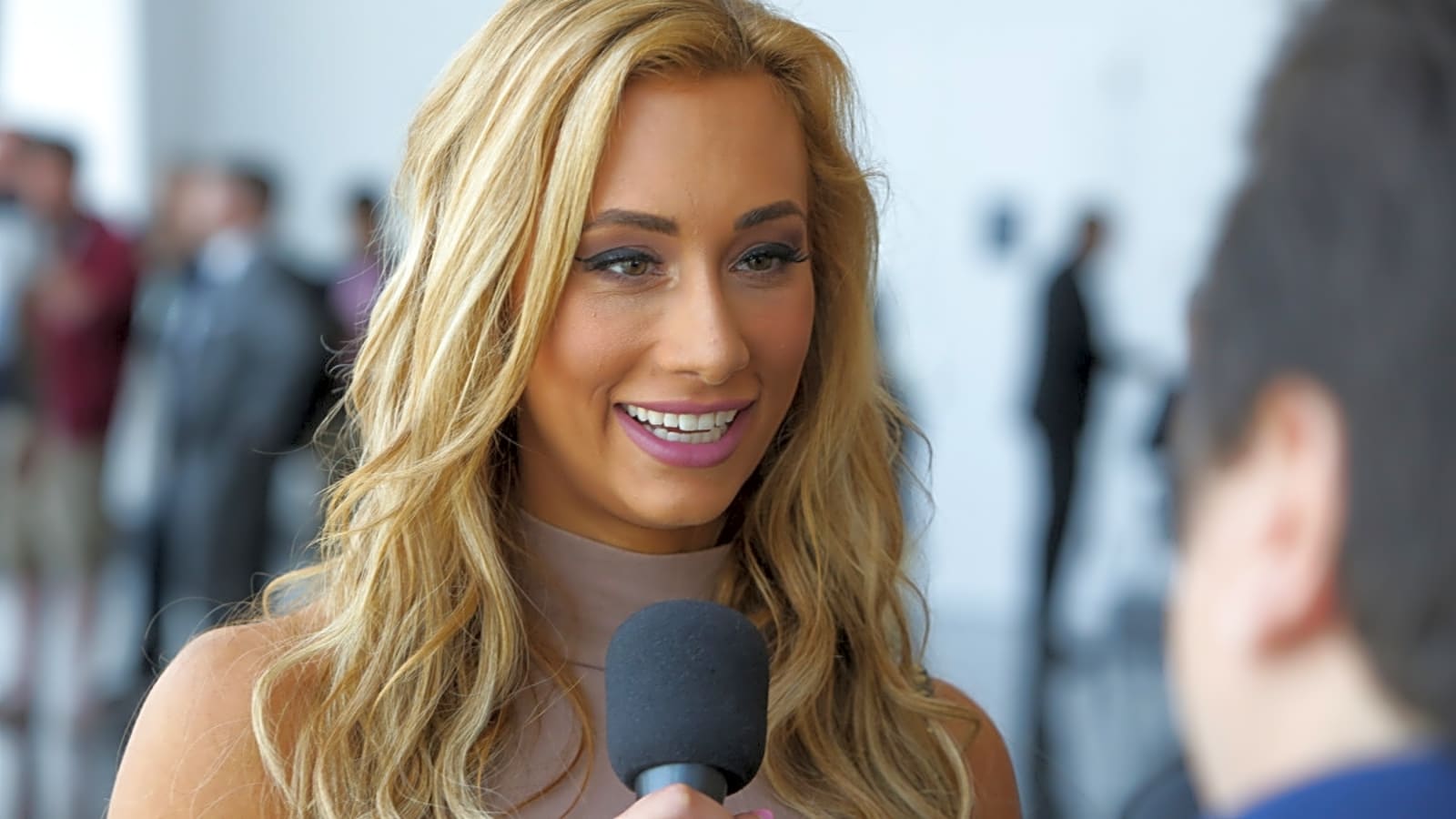 WWE Legend Carmella Causes Frenzy With Dress Photo
