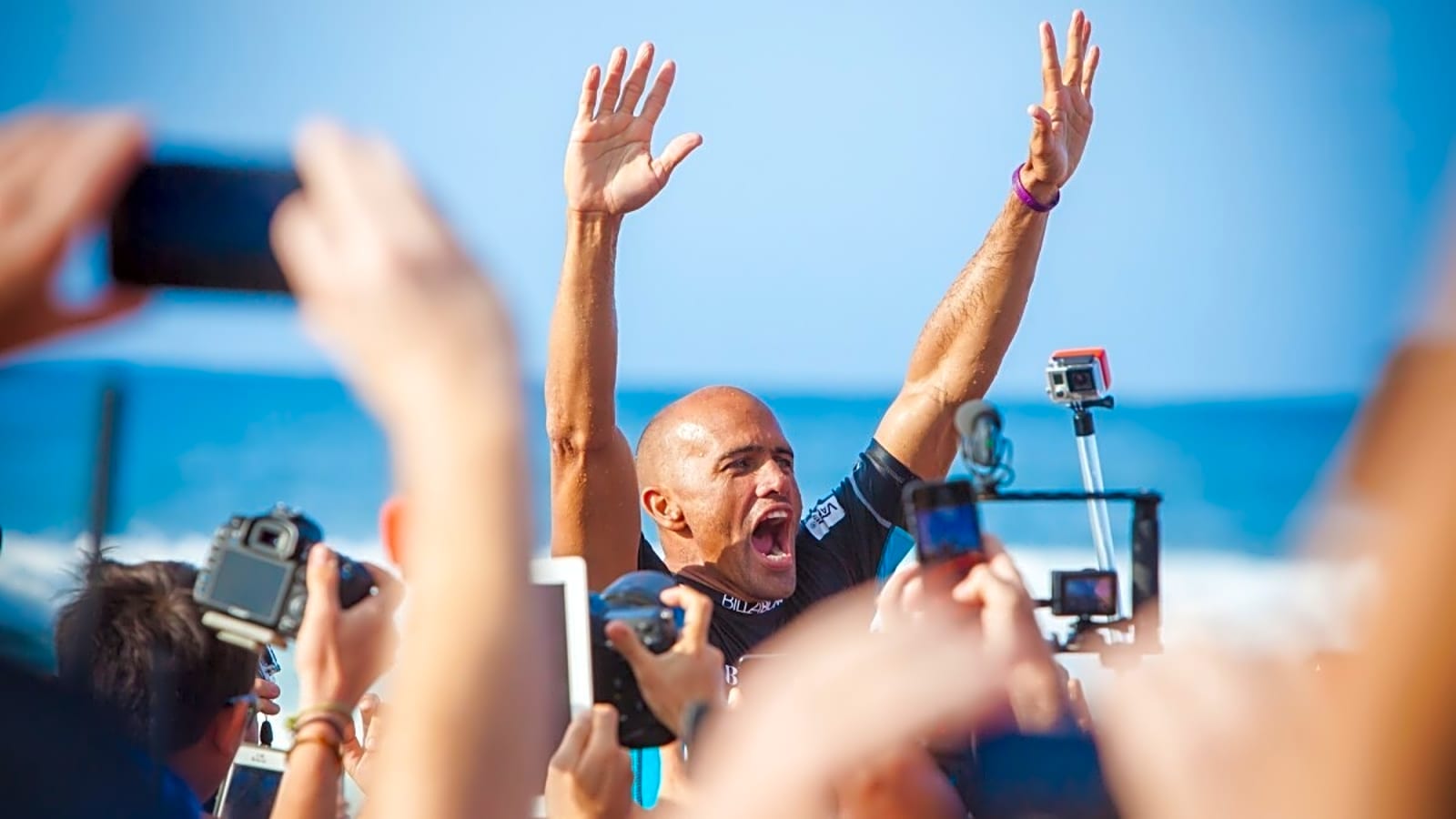 Kelly Slater Claps Back at ‘Shapeshifting Fallen Angel’ Conspiracy Theory