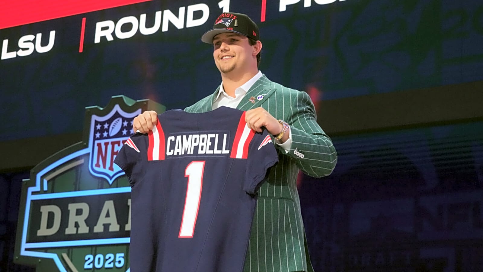 Patriots&#39; Will Campbell Delivers Bold 9-Word Promise to Drake Maye