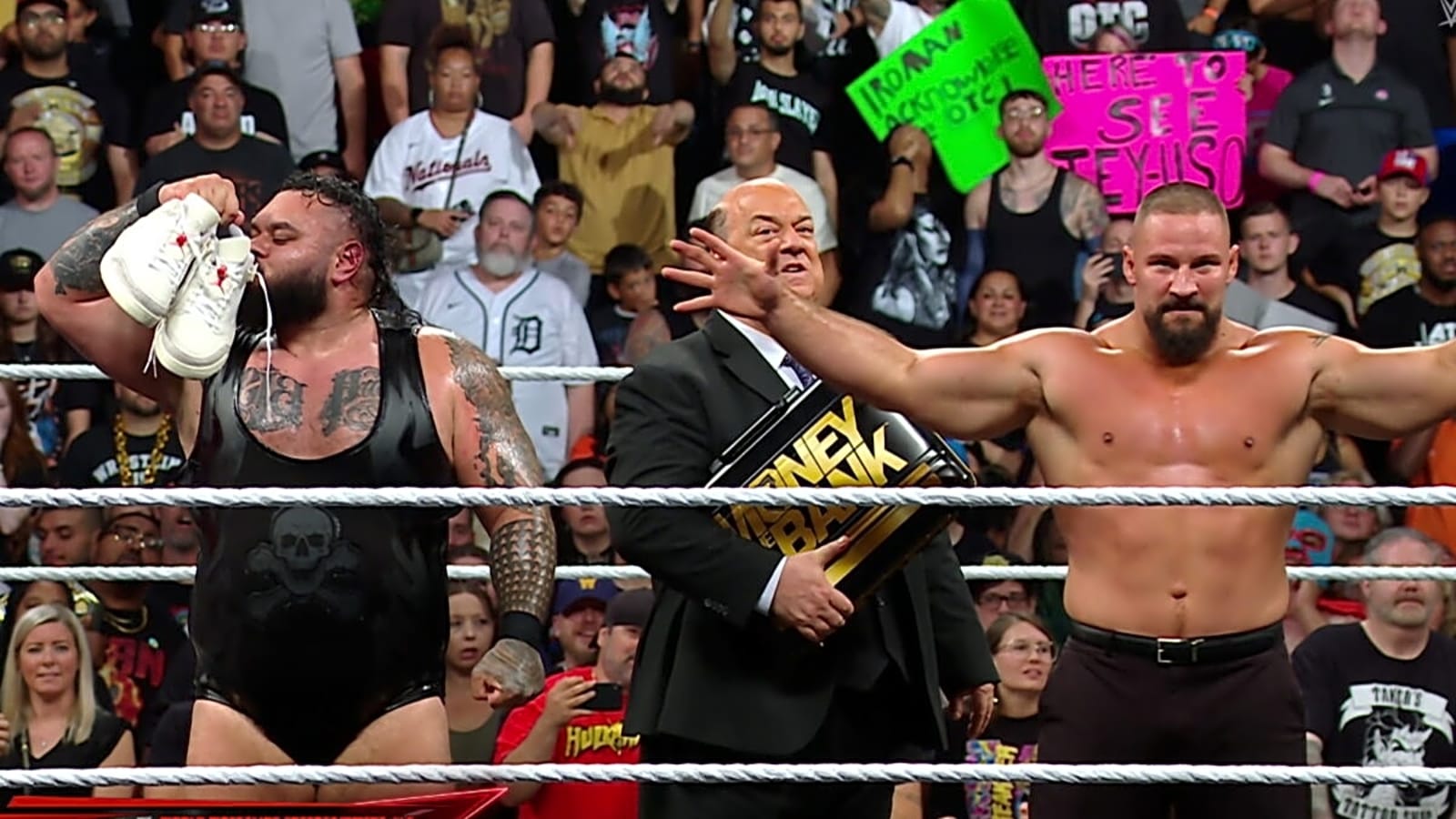 Bron Breakker and Bronson Reed End 7/28 Raw in Destructive Fashion