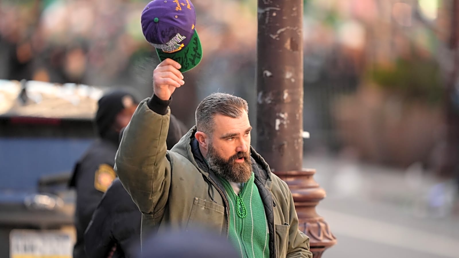 Jason Kelce Got Clear Swing Advice From PGA