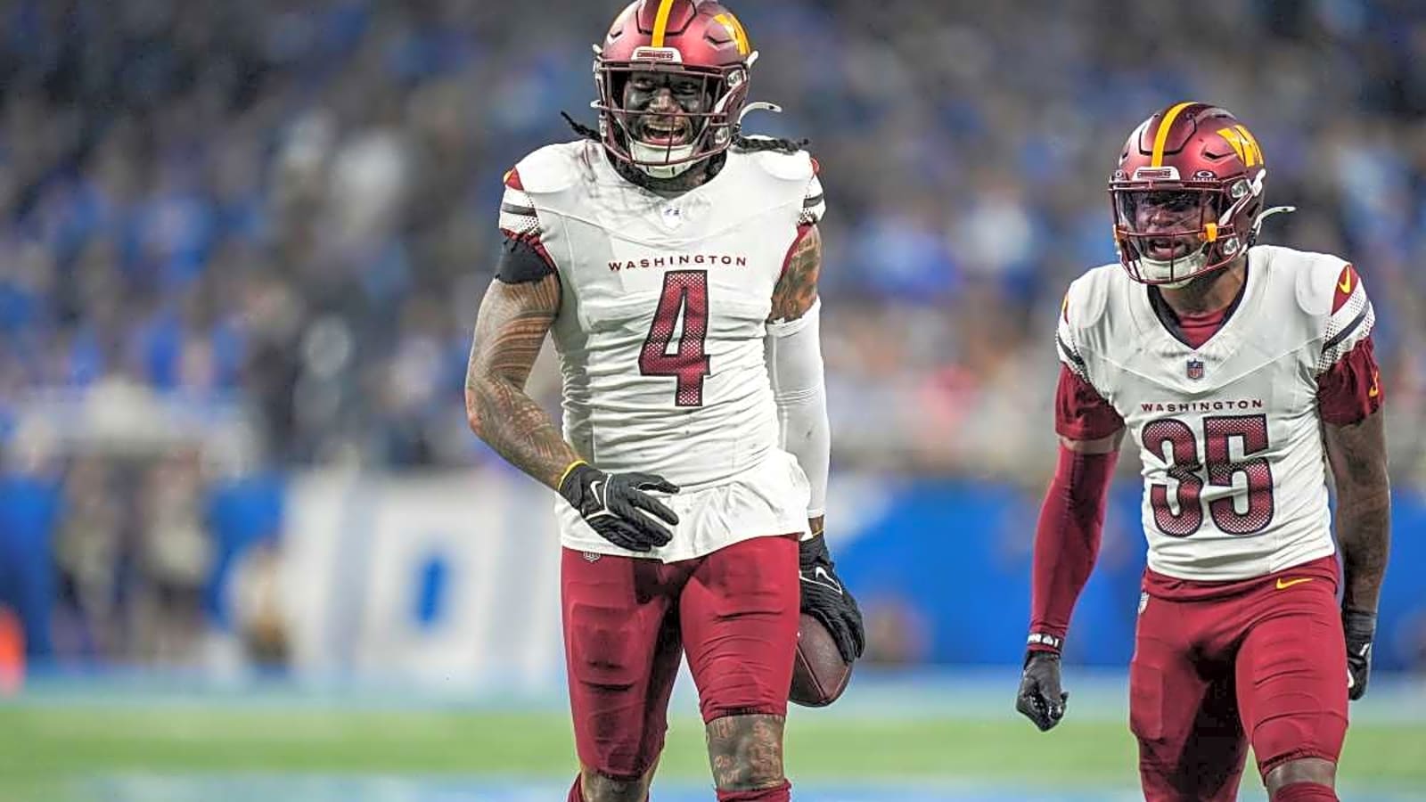 Commanders LB Frankie Luvu earns league-wide respect with NFL Top 100 debut, lands perfect compliment from division rival