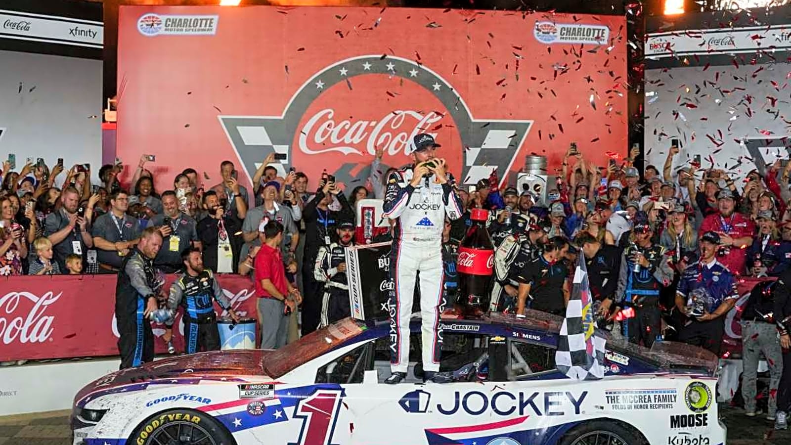 NASCAR Sends Message to Ross Chastain After Historic Coca-Cola 600 Win