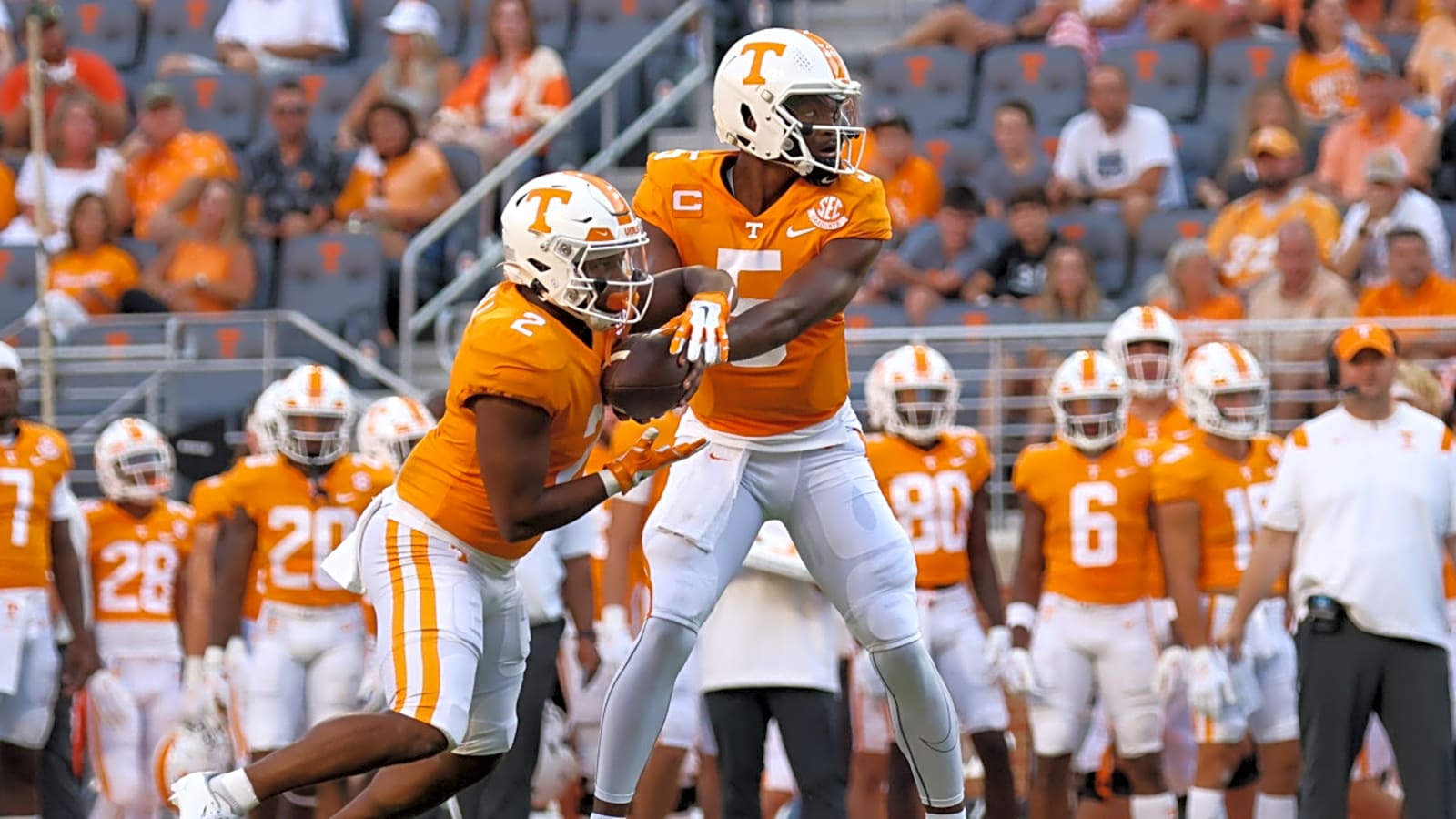 Lions work out one of Hendon Hooker&#39;s favorite targets from Tennessee