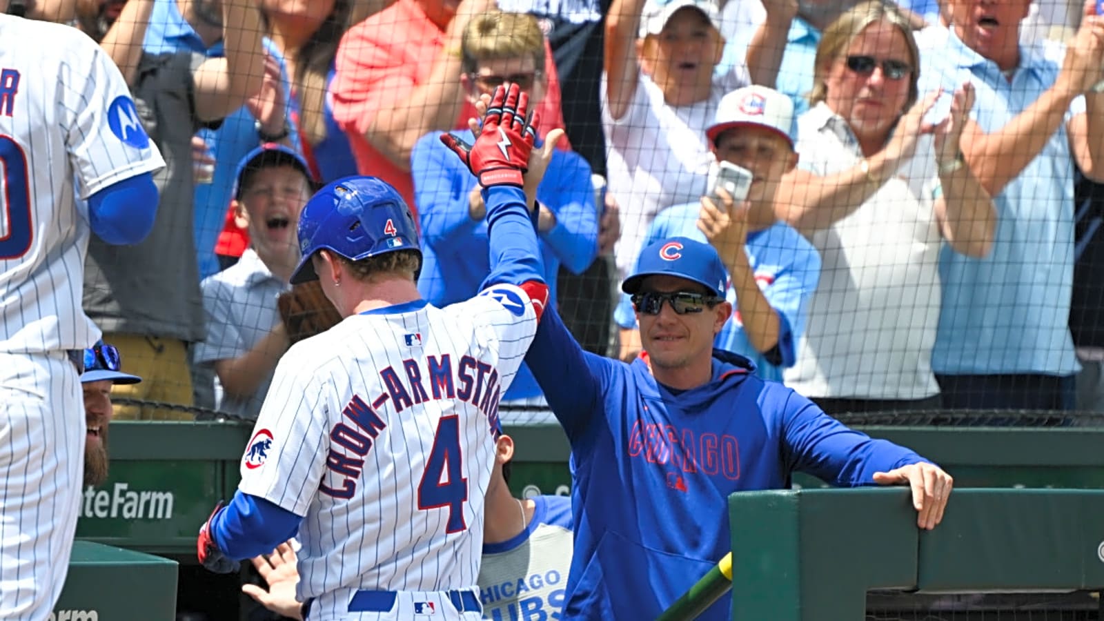 Cubs&#39; Pete Crow-Armstrong Reacts to Making History