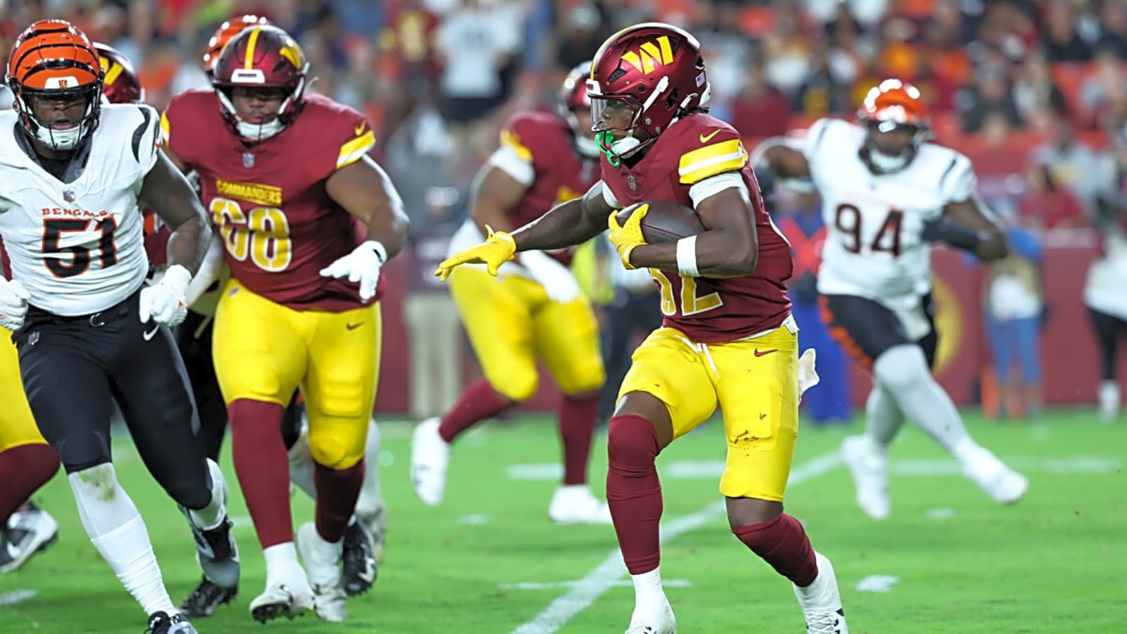 Commanders Break Fantasy Football Players&#39; Hearts With Week 1 Depth Chart