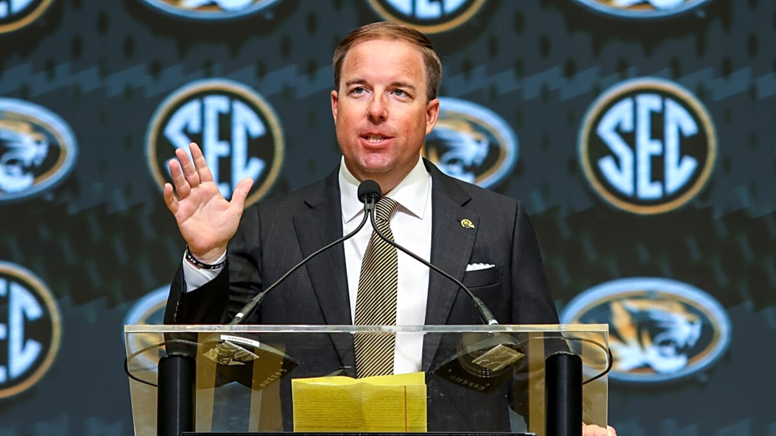 Mizzou Head Coach Eli Drinkwitz Pitches 30-Team College Football Playoff