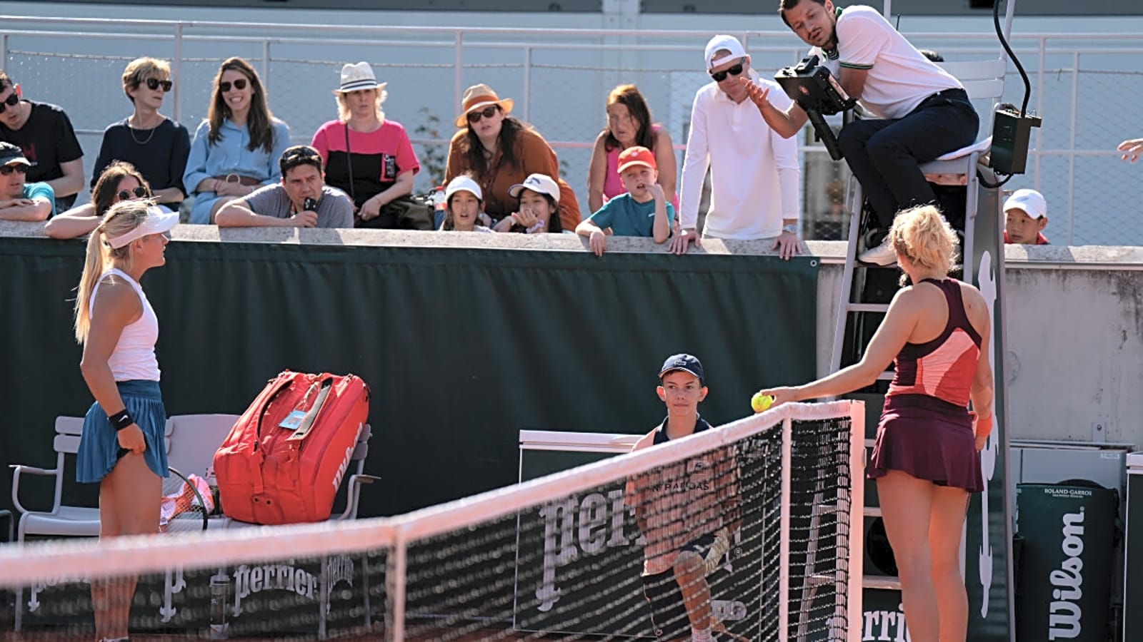 Drama Unfolds At The Madrid Open As Chair Umpire Separates WTA Players From Confrontation