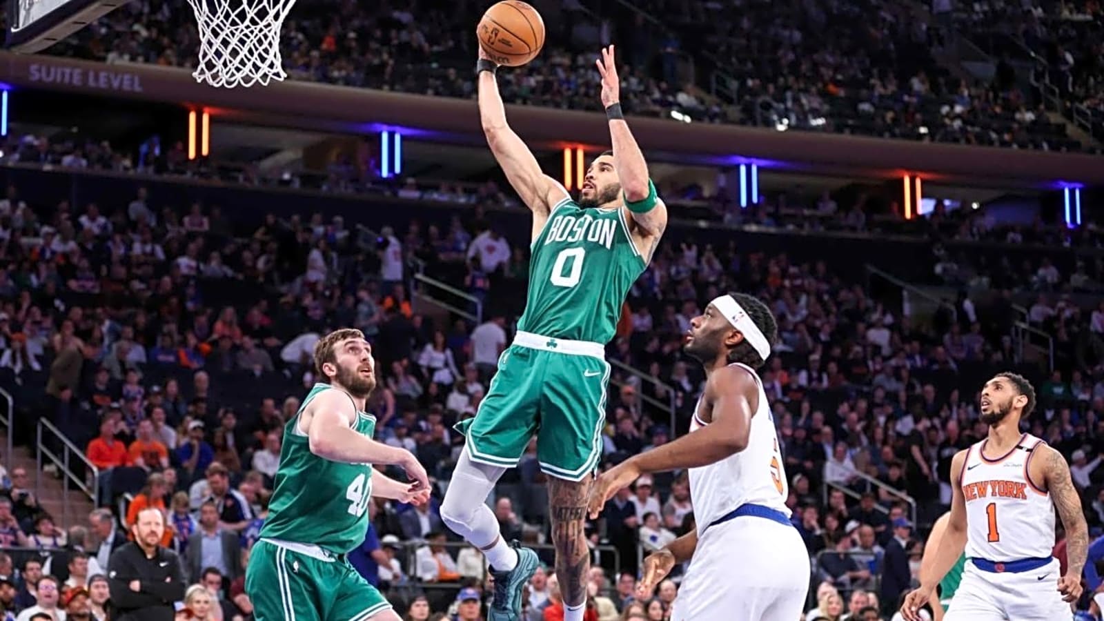 Celtics Stifle Knicks in Game 3 to Avoid 3-0 Series hole