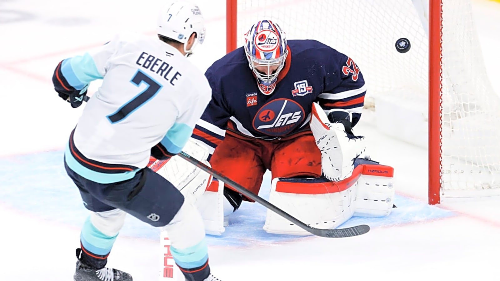 Kraken Snap Jets’ 5-Game Winning Streak in 3-0 Shutout Victory