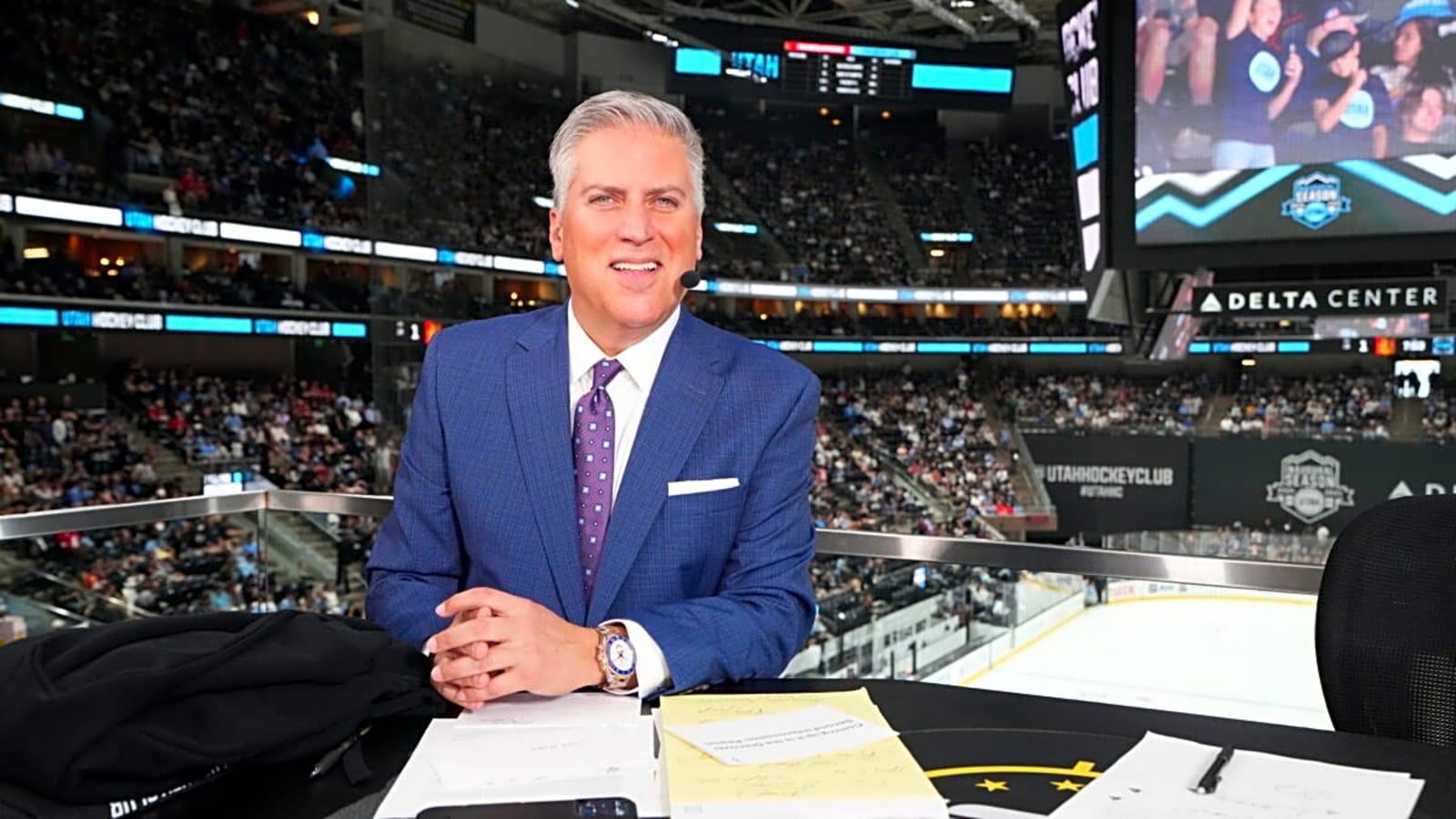 Behind the Scenes: ESPN’s Steve Levy Talks Intermission Desk Experience